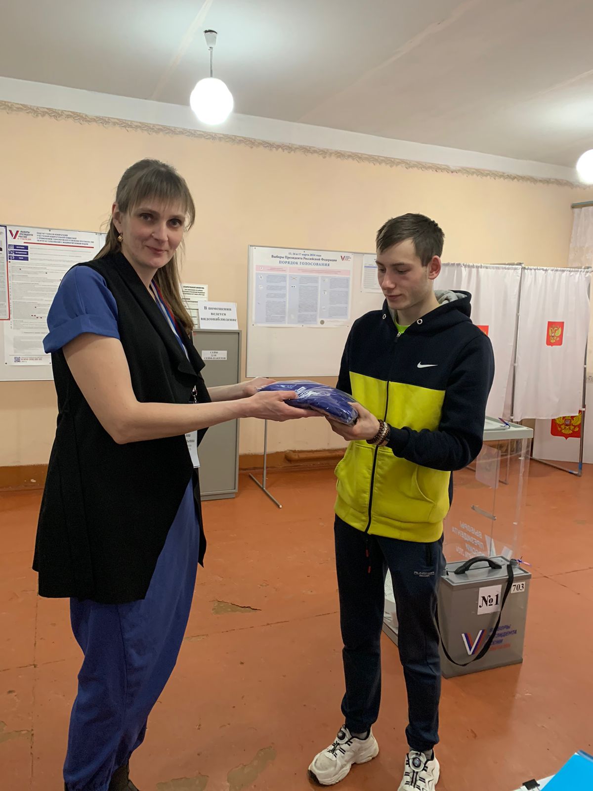 Сообщение наблюдателя — УИК №703, Новгородская область