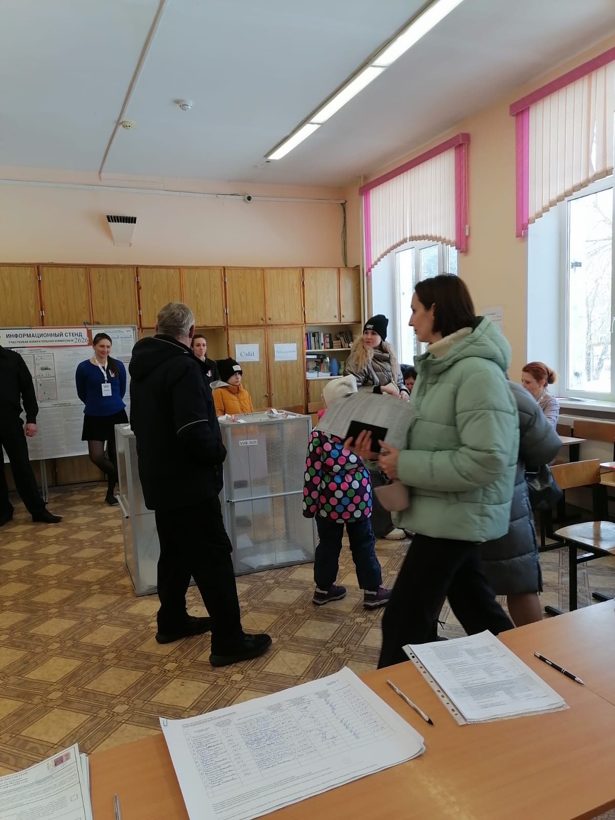 Сообщение наблюдателя — УИК №2626, Московская область