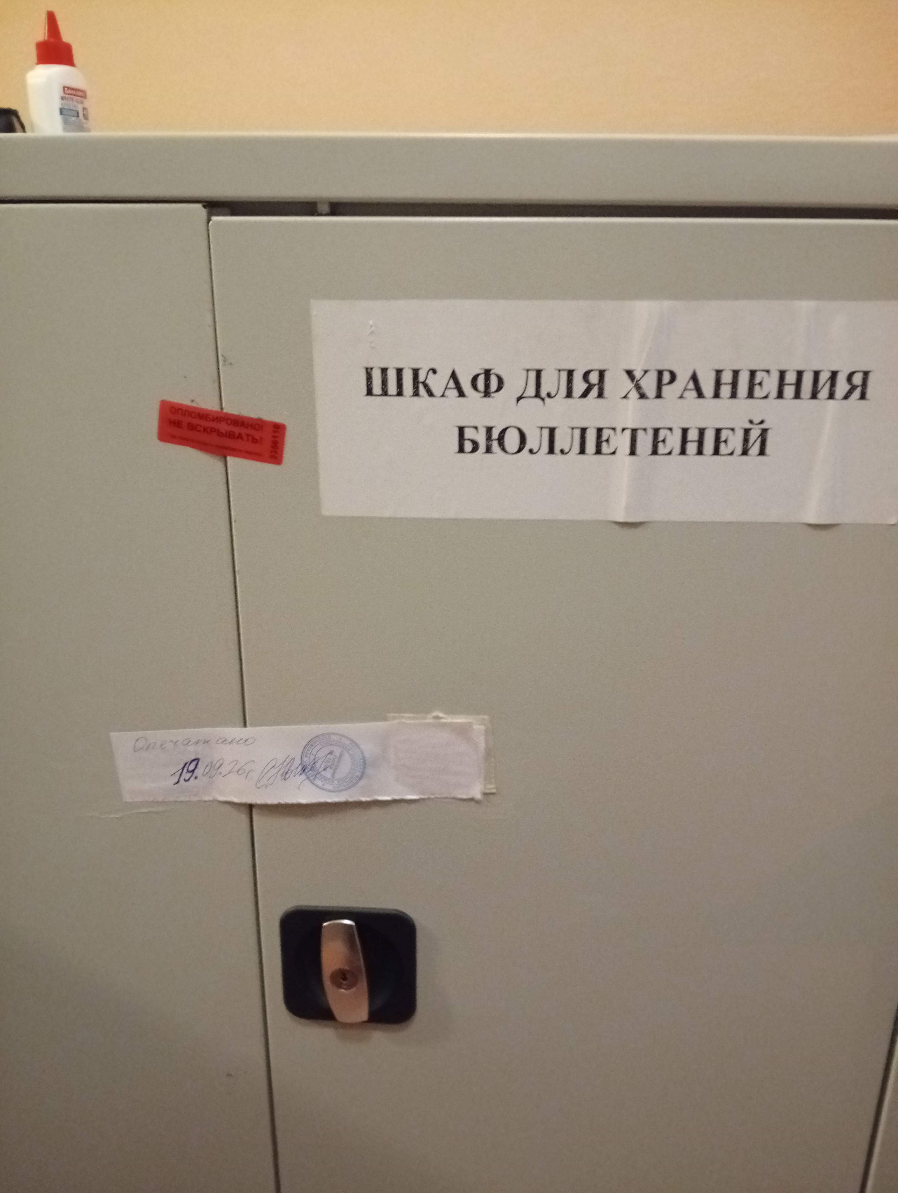 Сообщение — УИК №1309, Воронежская область