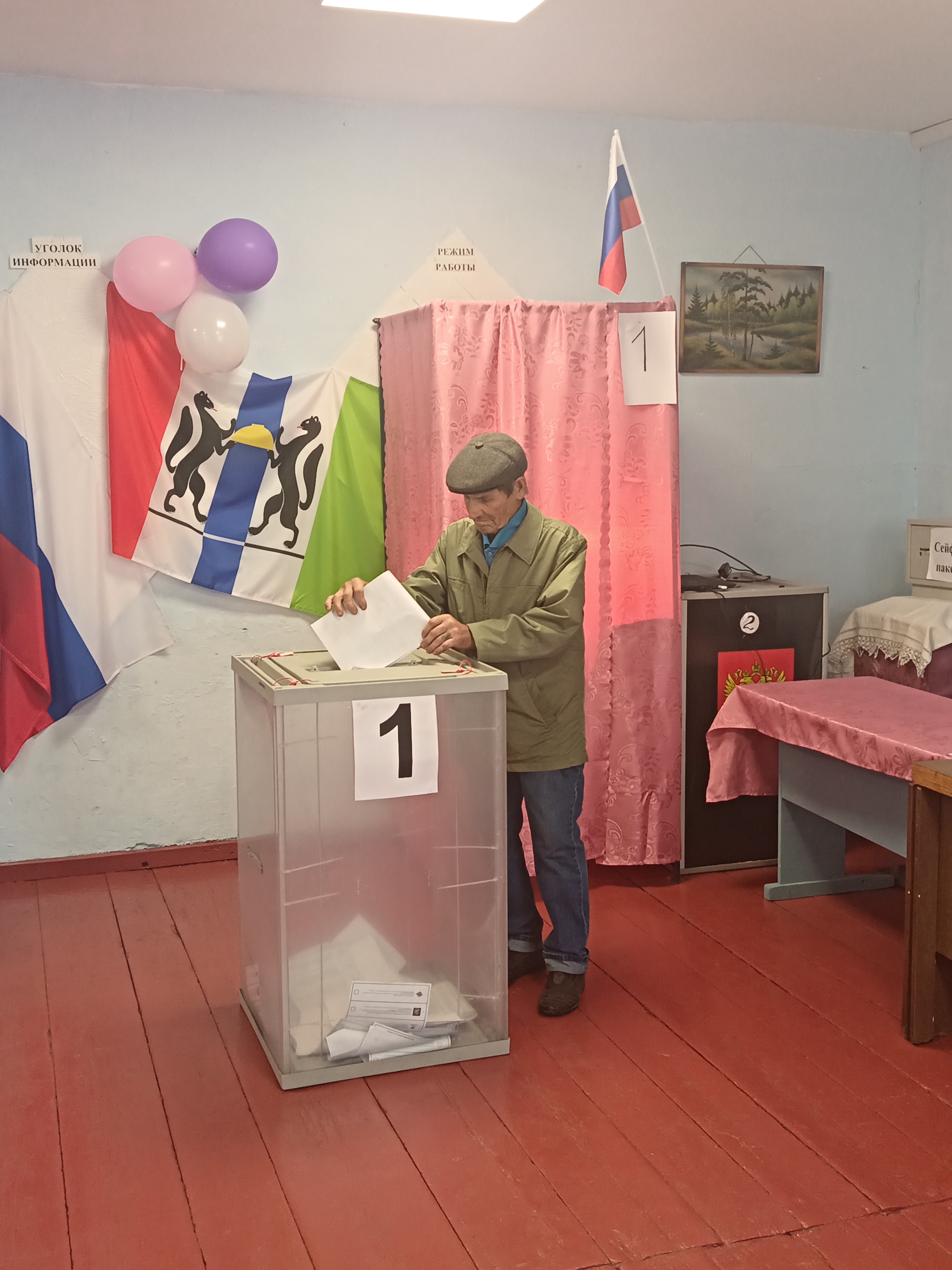 Сообщение — УИК №1233, Новосибирская область