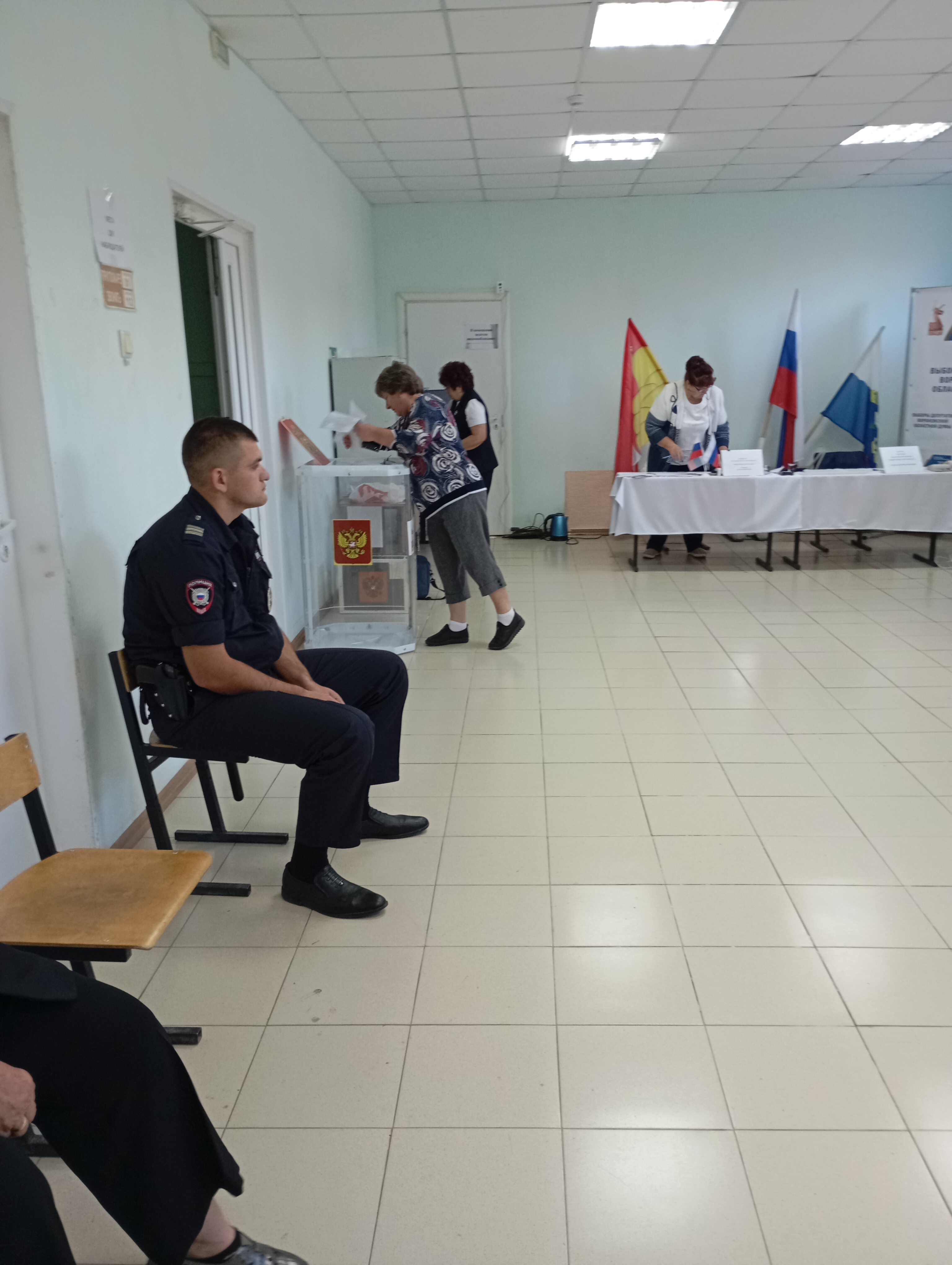 Сообщение наблюдателя — УИК №2425, Воронежская область