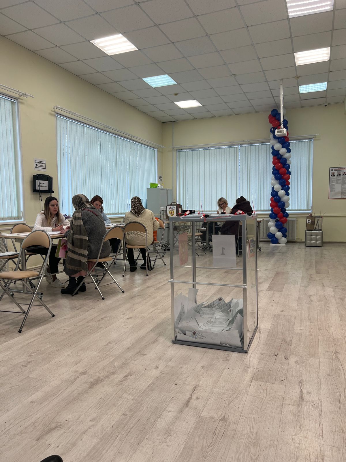 Сообщение наблюдателя — УИК №1710, Московская область
