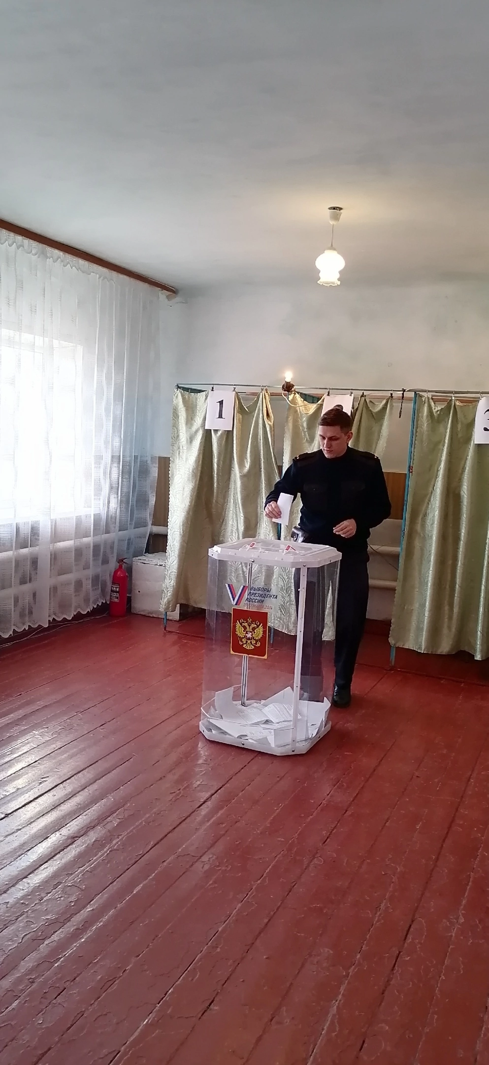 Сообщение наблюдателя — УИК №1518, Воронежская область