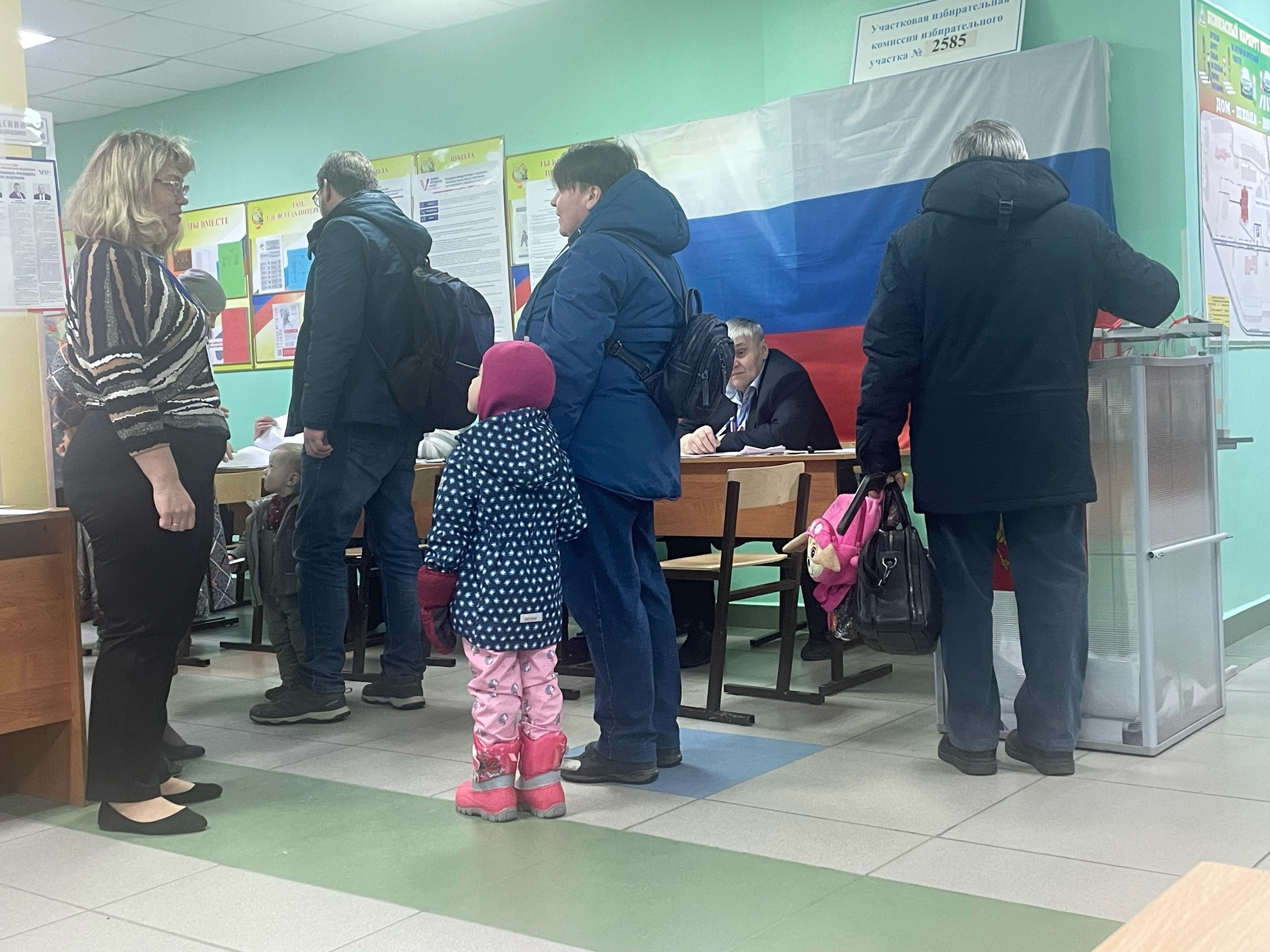 Сообщение наблюдателя — УИК №2585, Нижегородская область