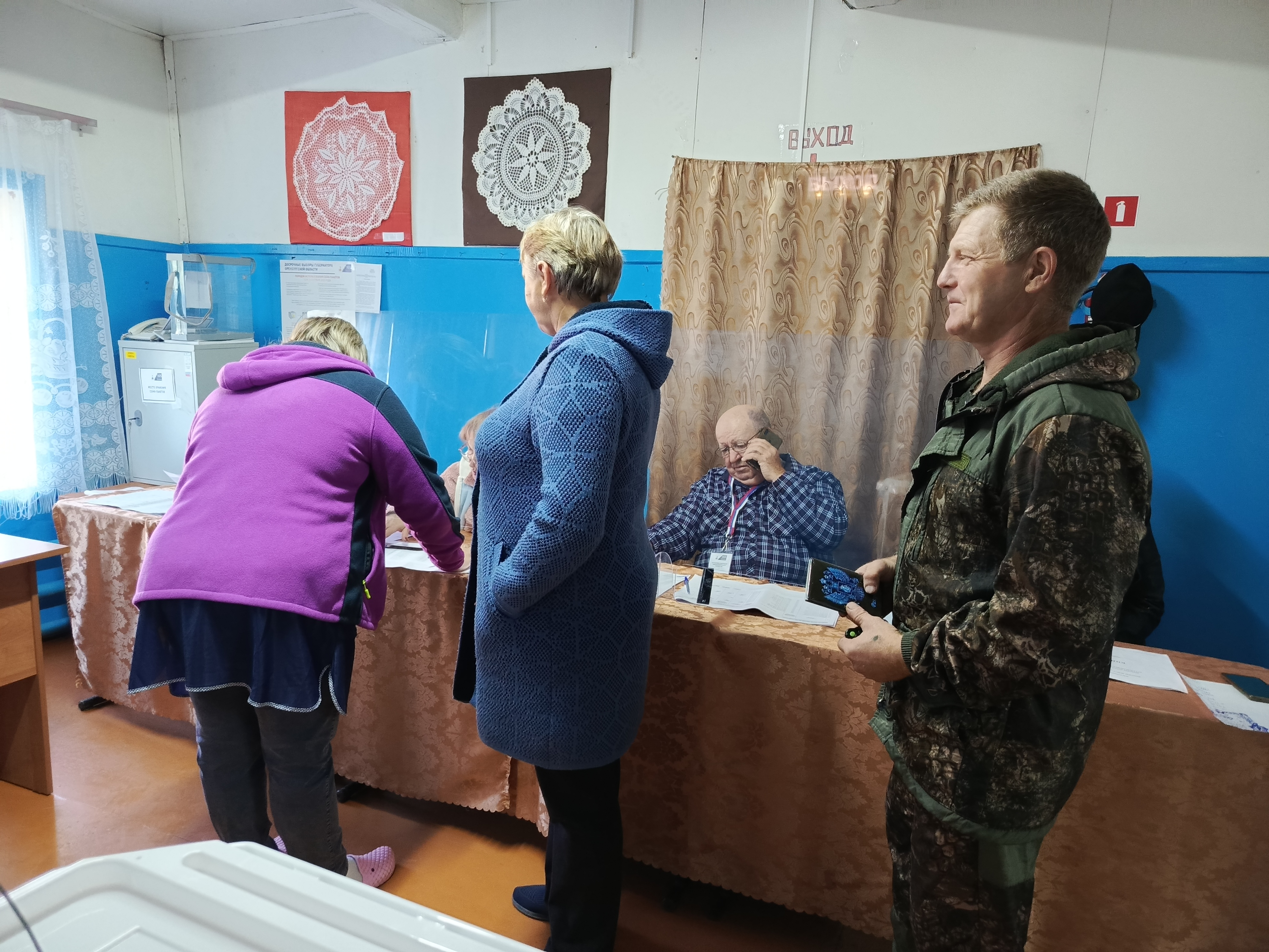 Сообщение наблюдателя — УИК №1563, Оренбургская область
