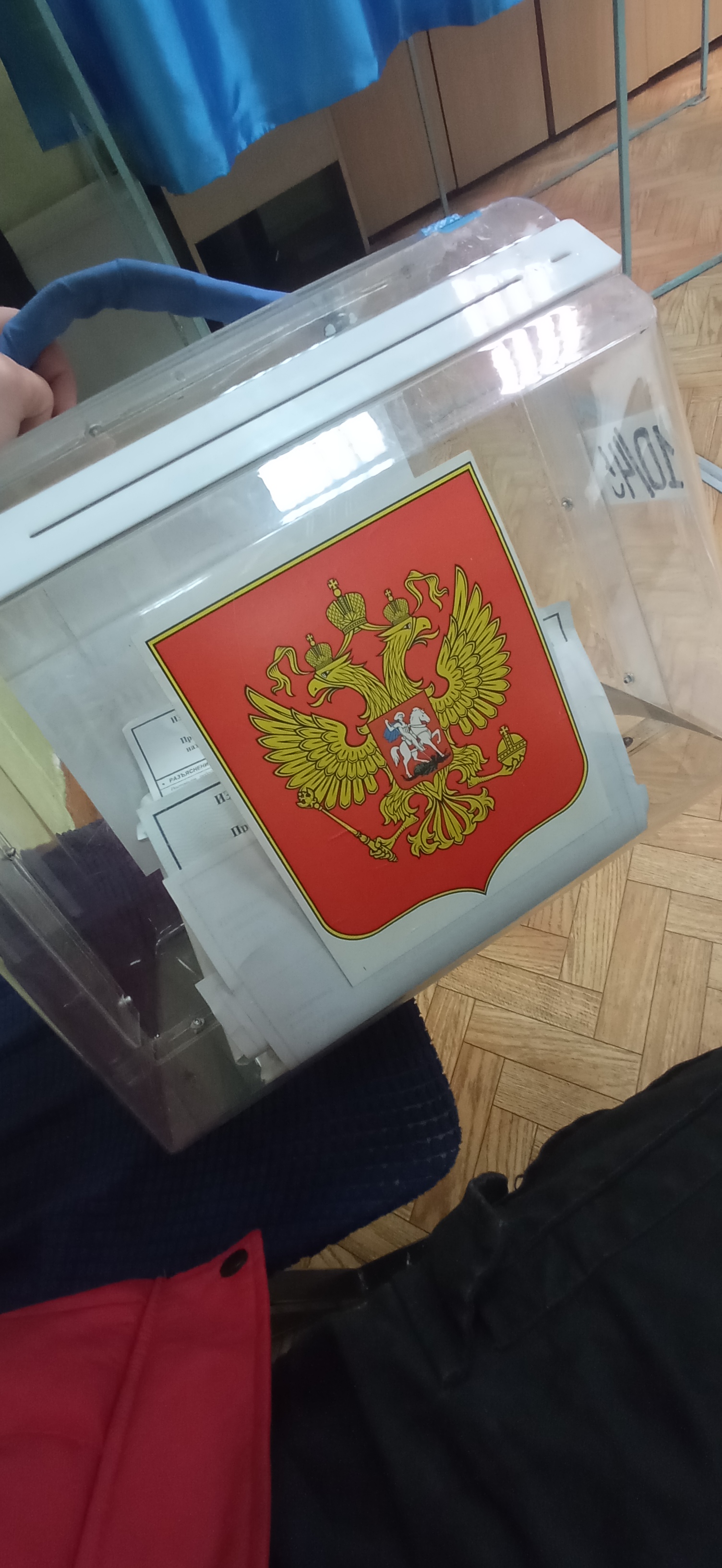 Сообщение наблюдателя — УИК №1045, Воронежская область