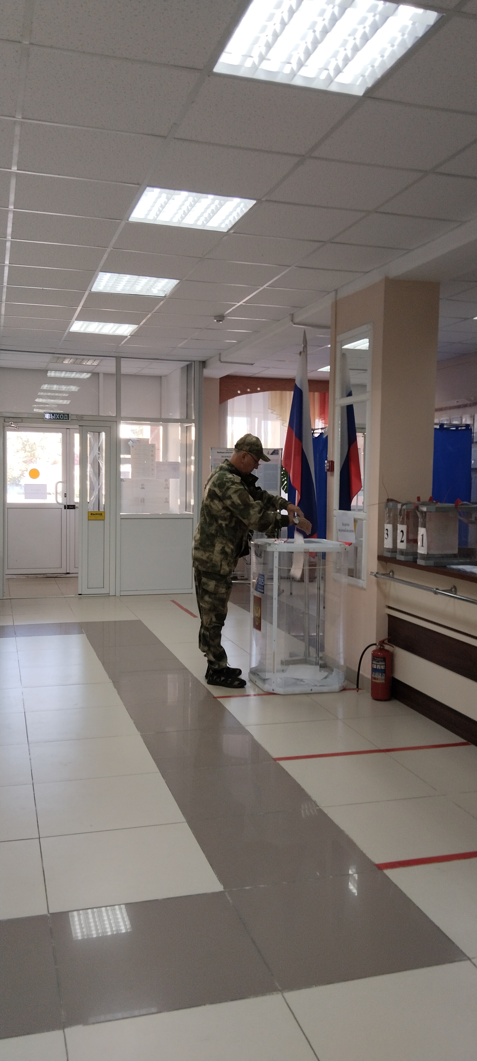 Сообщение наблюдателя — УИК №3603, Воронежская область