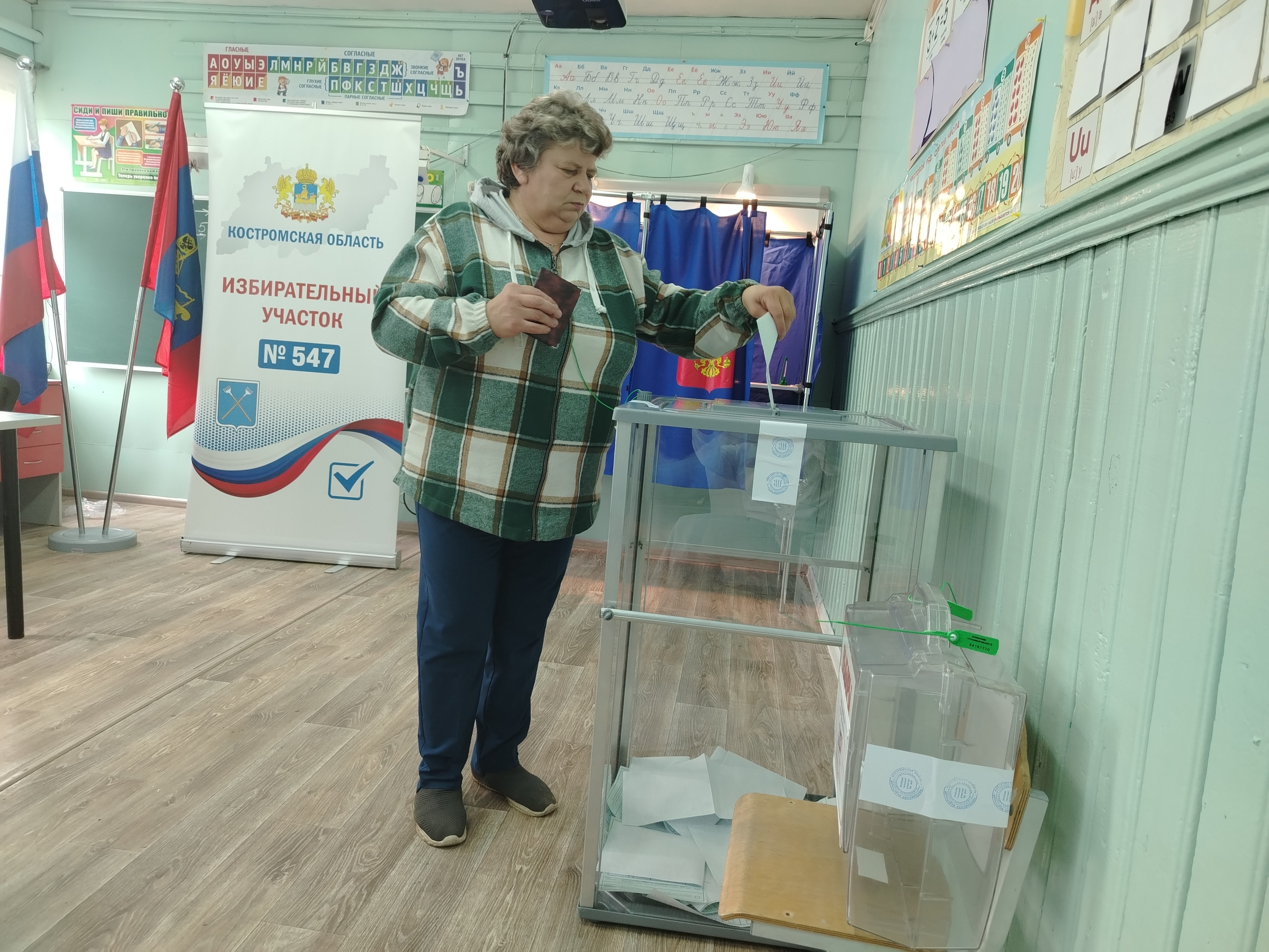 Сообщение — УИК №547, Костромская область