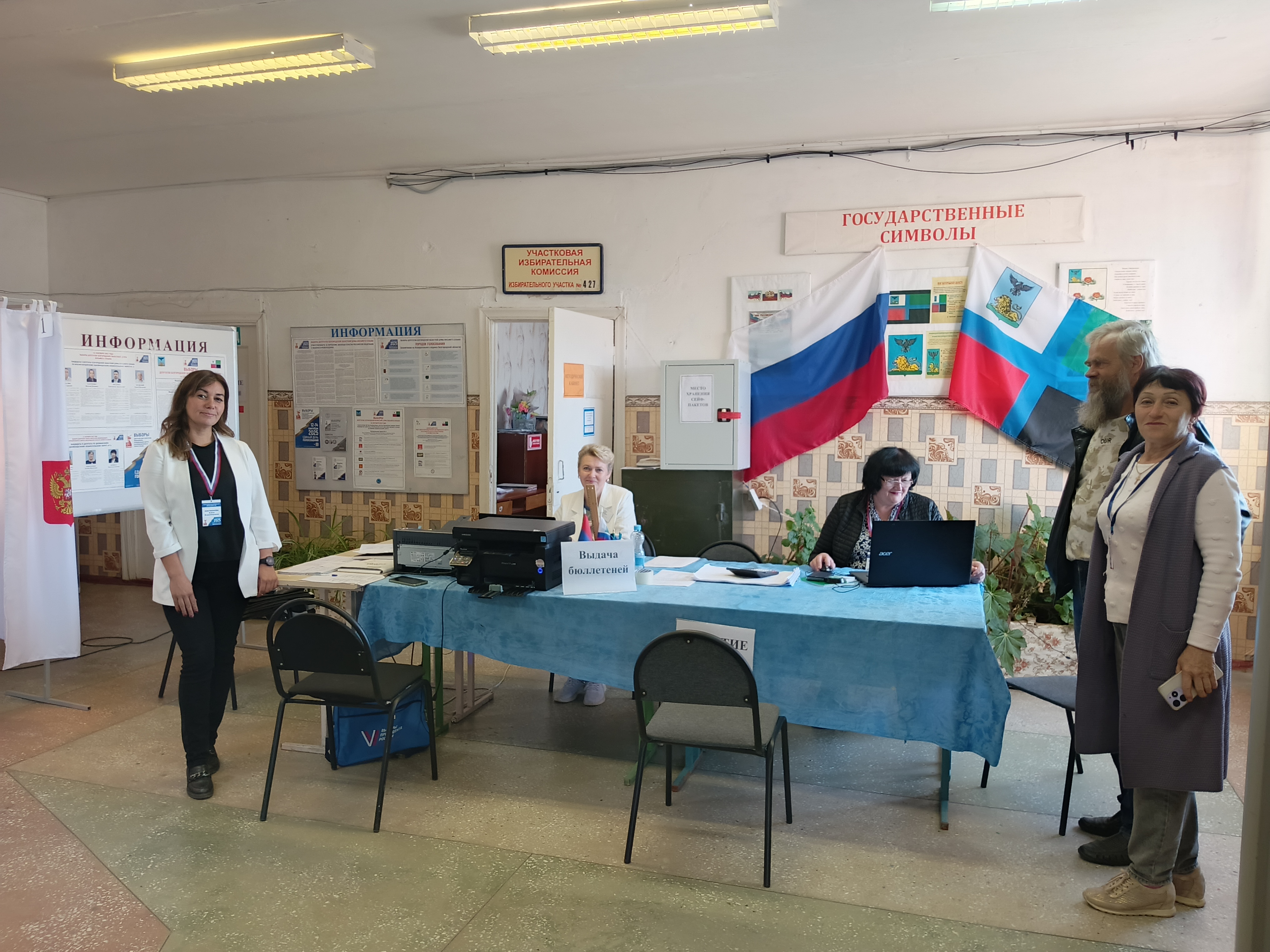 Сообщение наблюдателя — УИК №427, Белгородская область