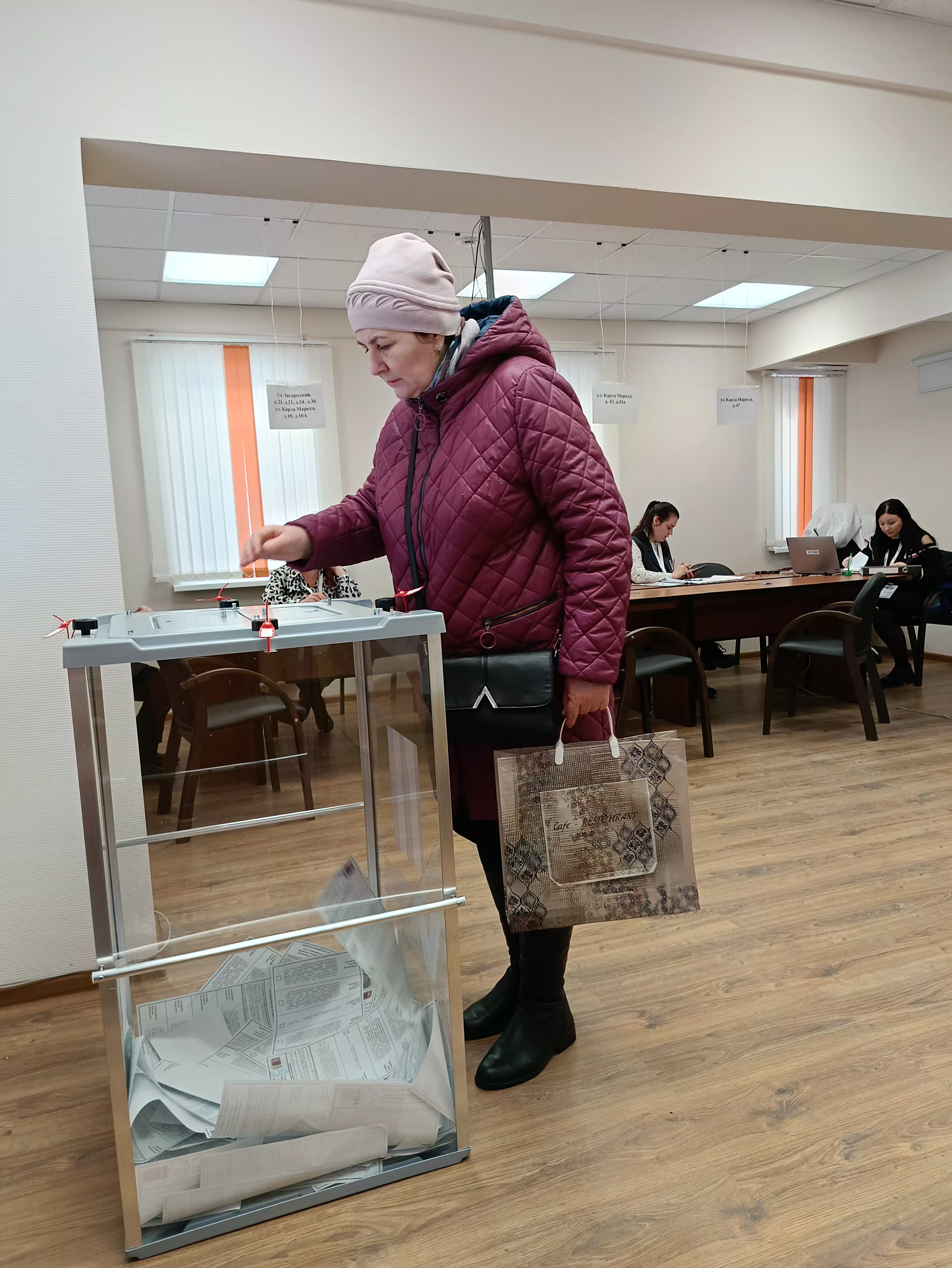 Сообщение наблюдателя — УИК №894, Московская область