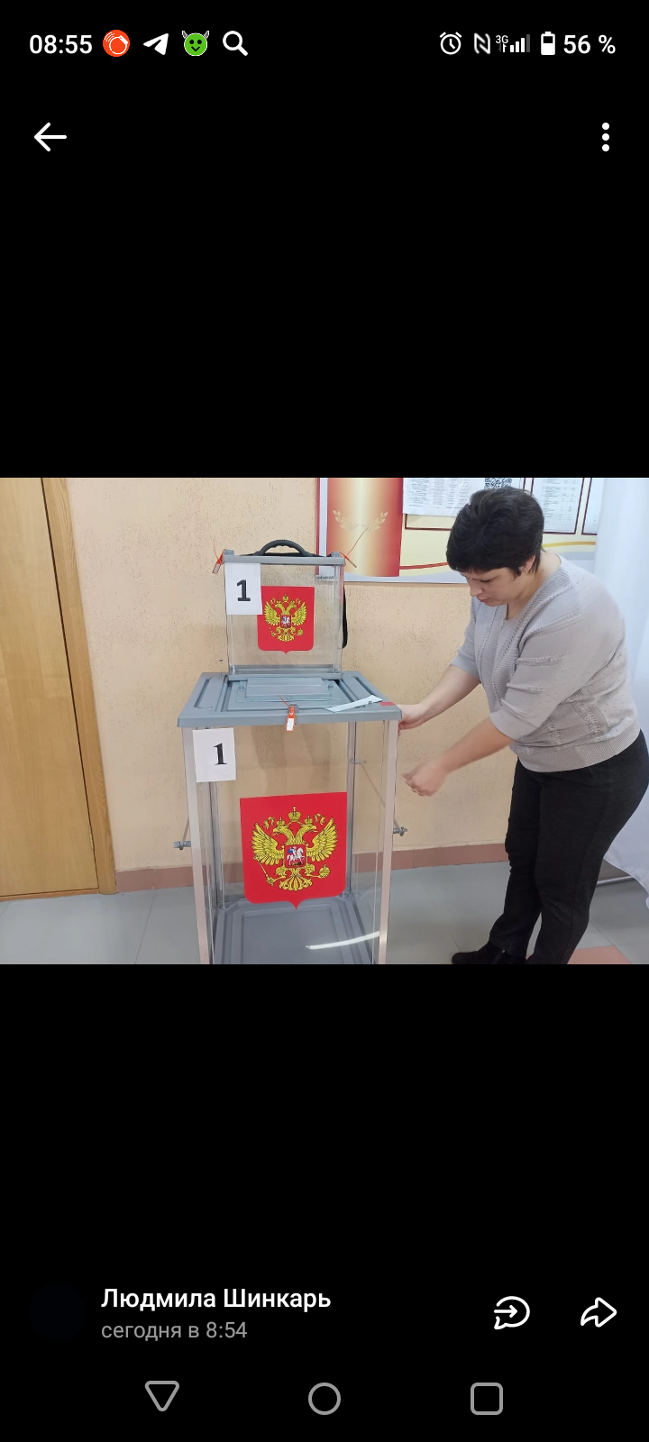 Сообщение наблюдателя — УИК №441, Белгородская область