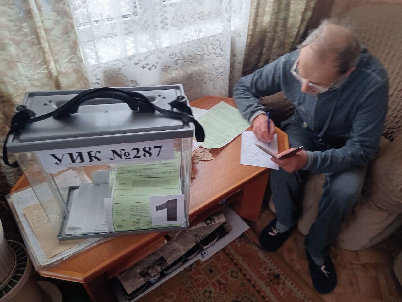 Сообщение наблюдателя — УИК №287, Кемеровская область — Кузбасс