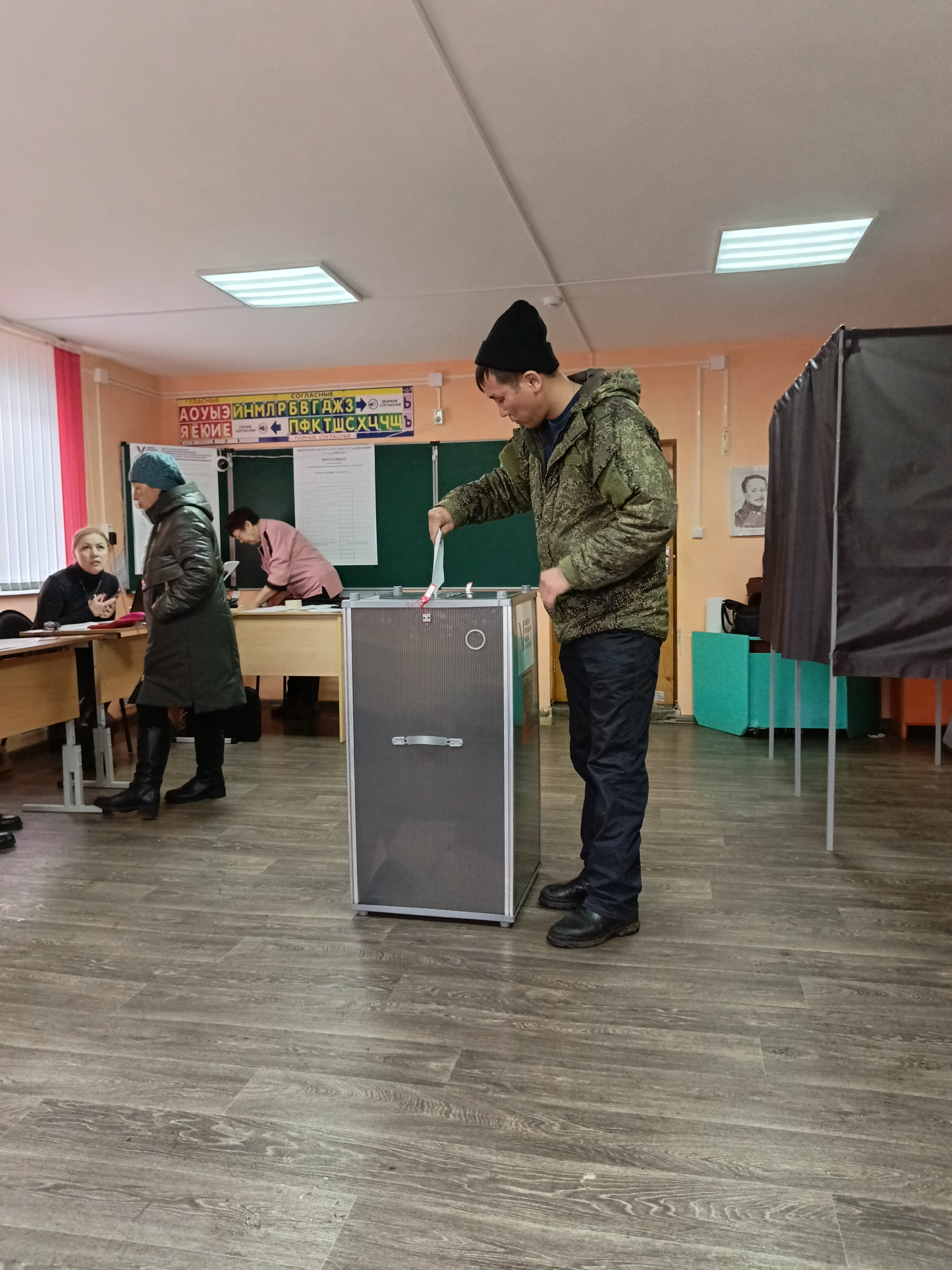Сообщение наблюдателя — УИК №105, Республика Бурятия