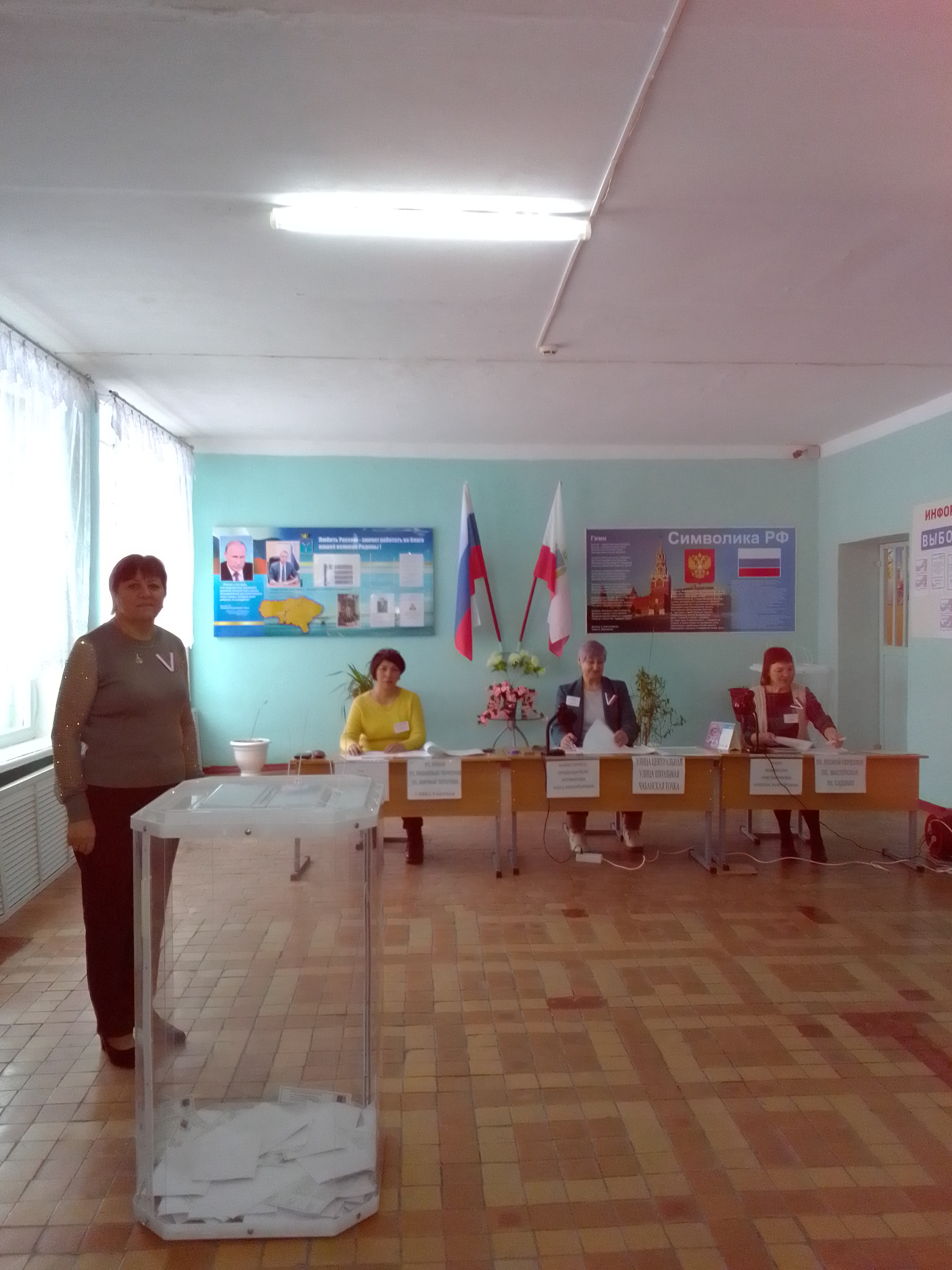 Сообщение наблюдателя — УИК №1081, Саратовская область