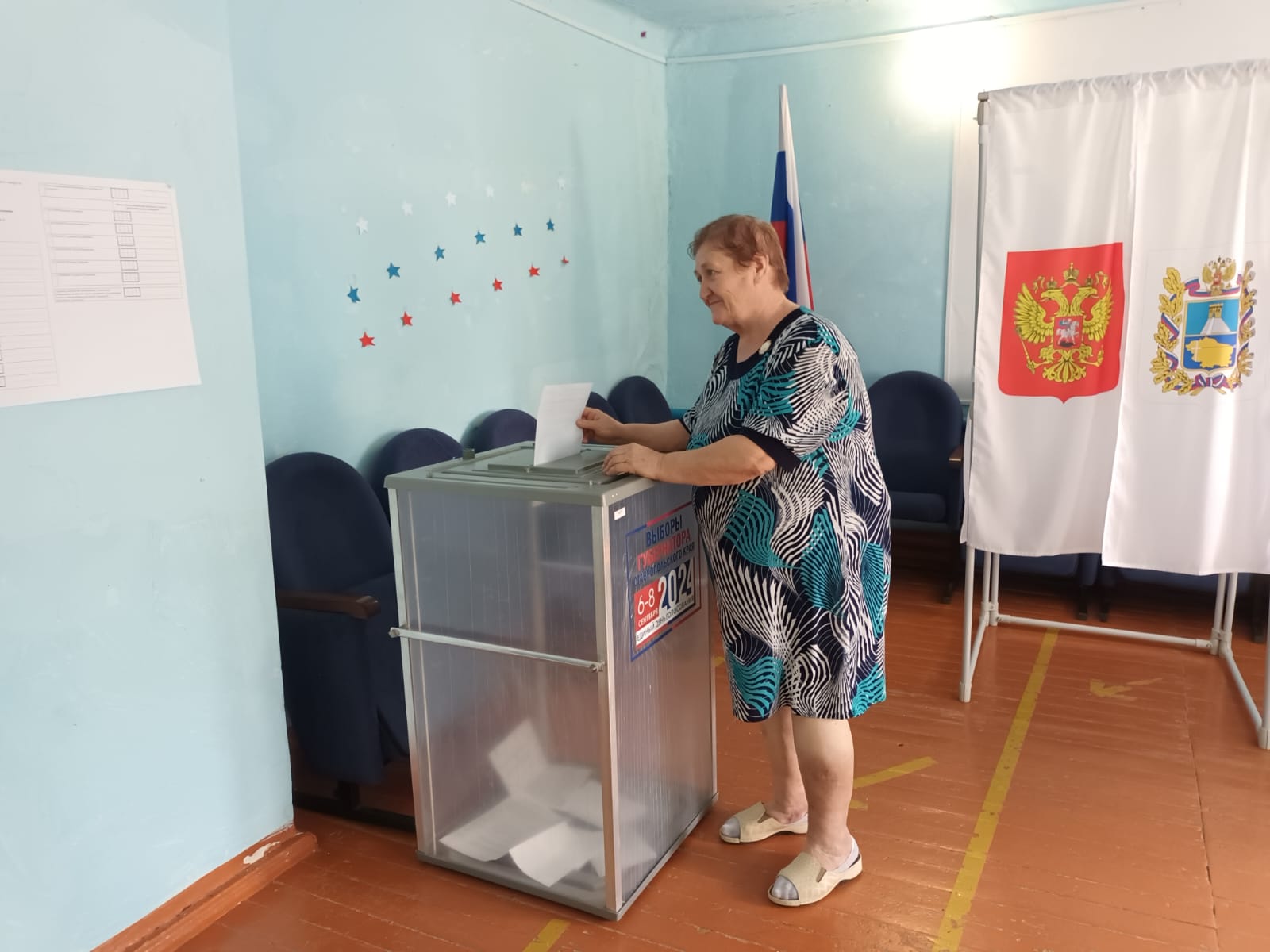 Сообщение наблюдателя — УИК №1215, Ставропольский край