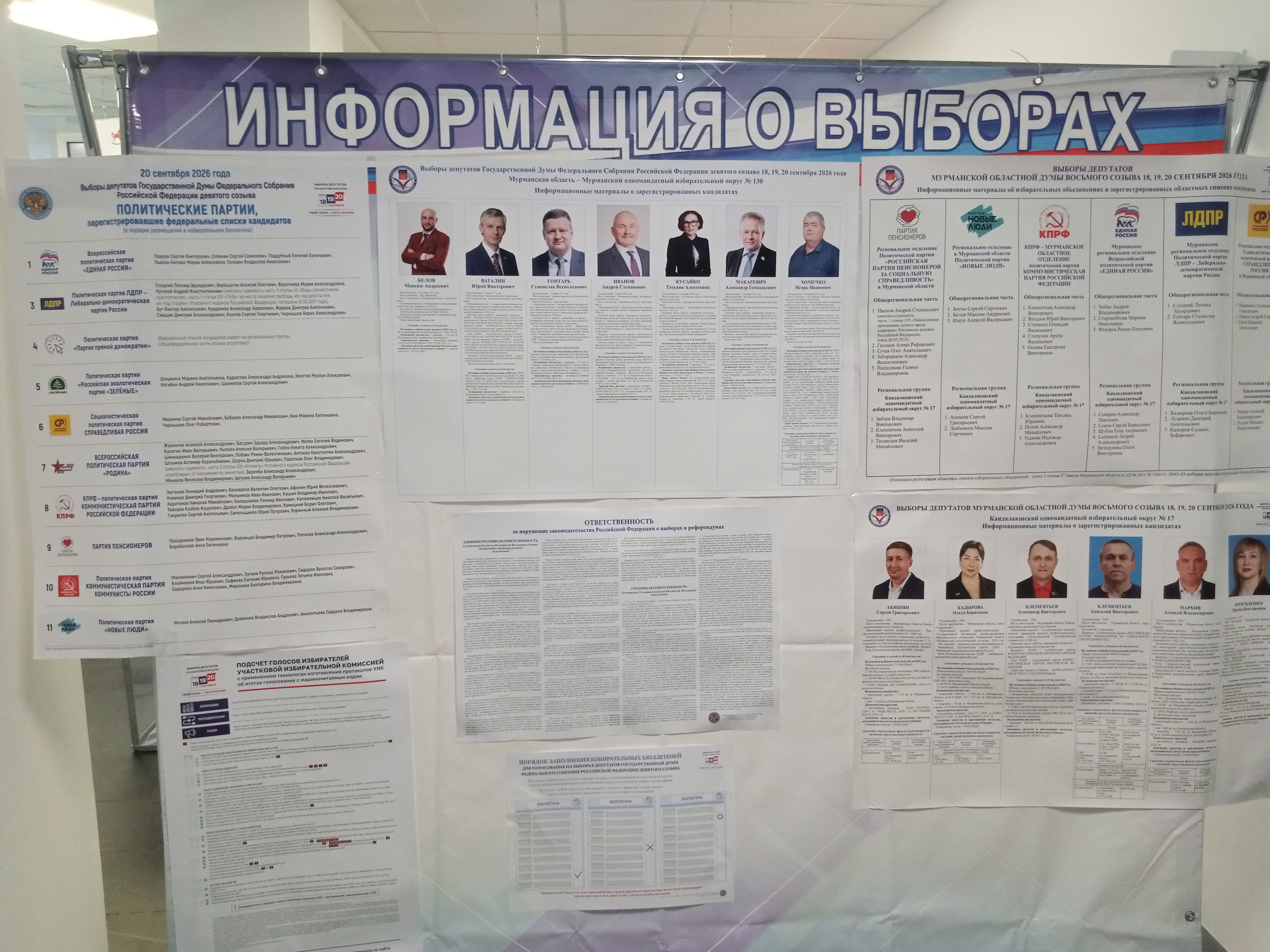 Сообщение — УИК №312, Мурманская область