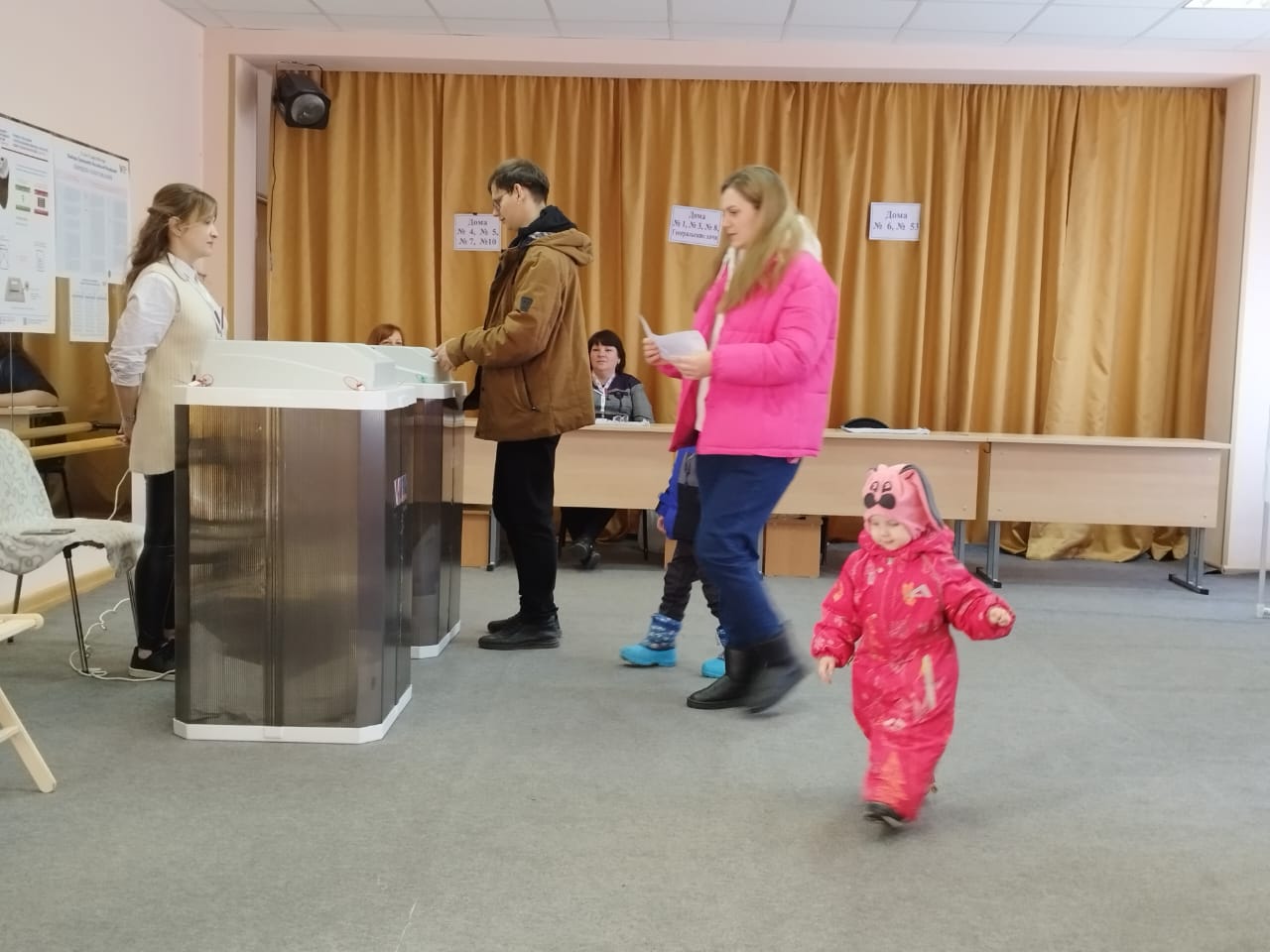 Сообщение наблюдателя — УИК №446, Московская область