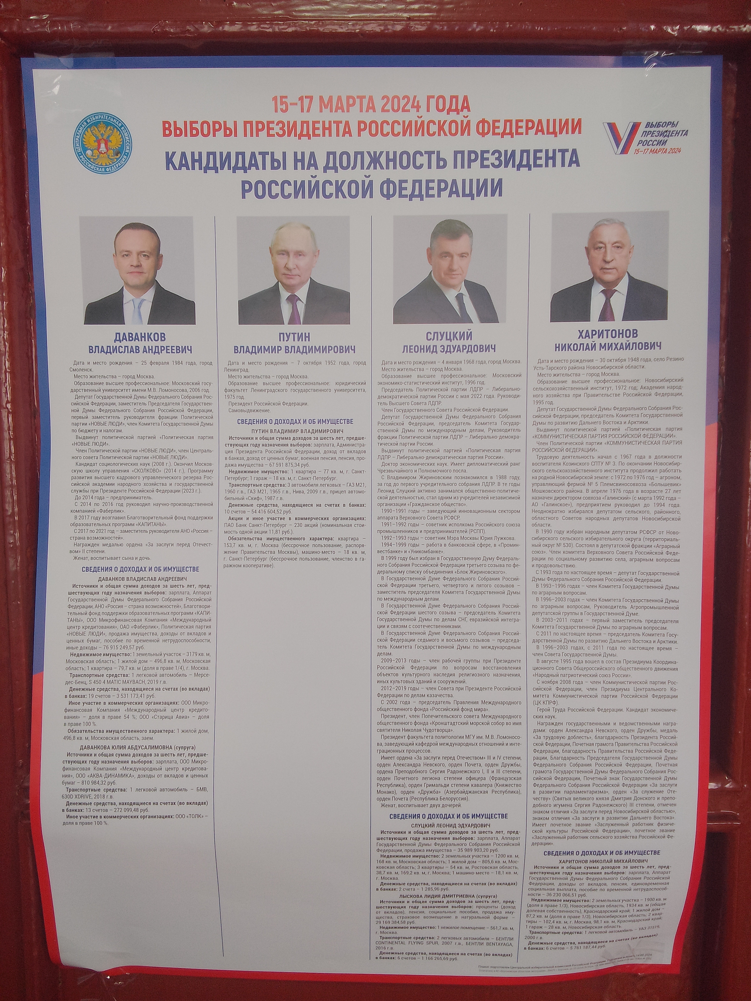Сообщение наблюдателя — УИК №2741, Воронежская область