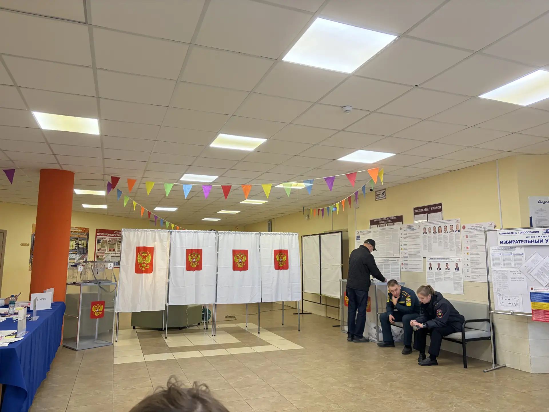 Сообщение — УИК №1289, Московская область