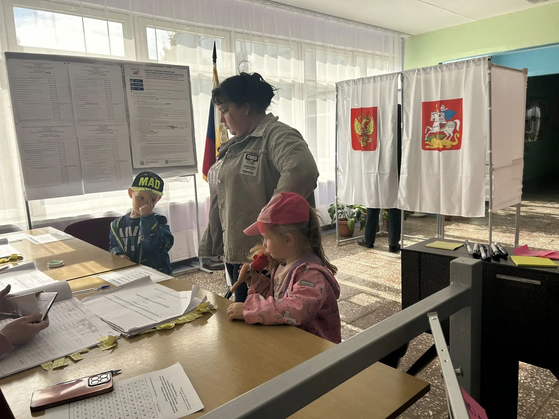 Сообщение — УИК №1591, Московская область