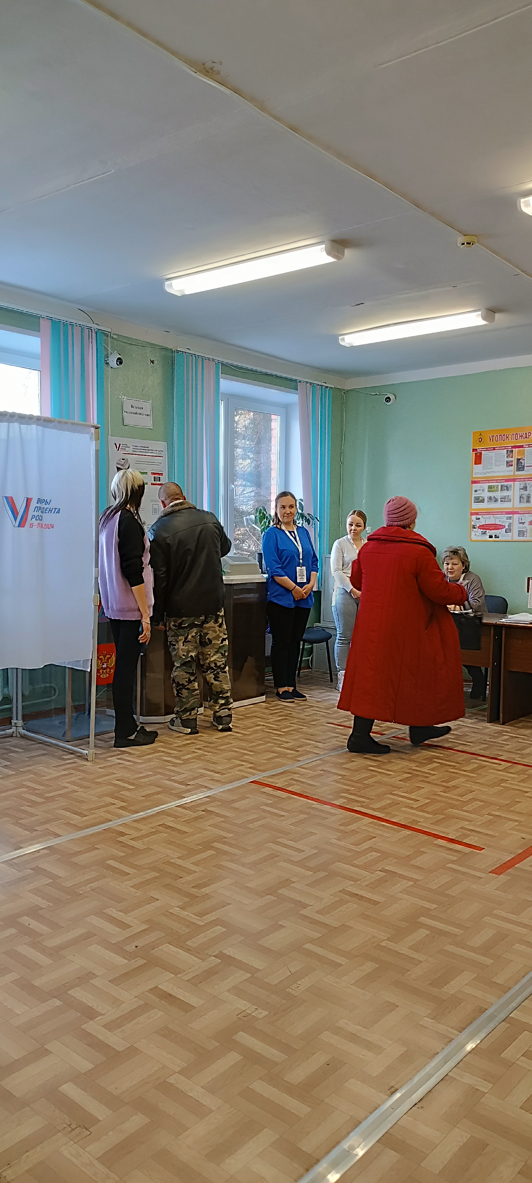Сообщение наблюдателя — УИК №550, Московская область