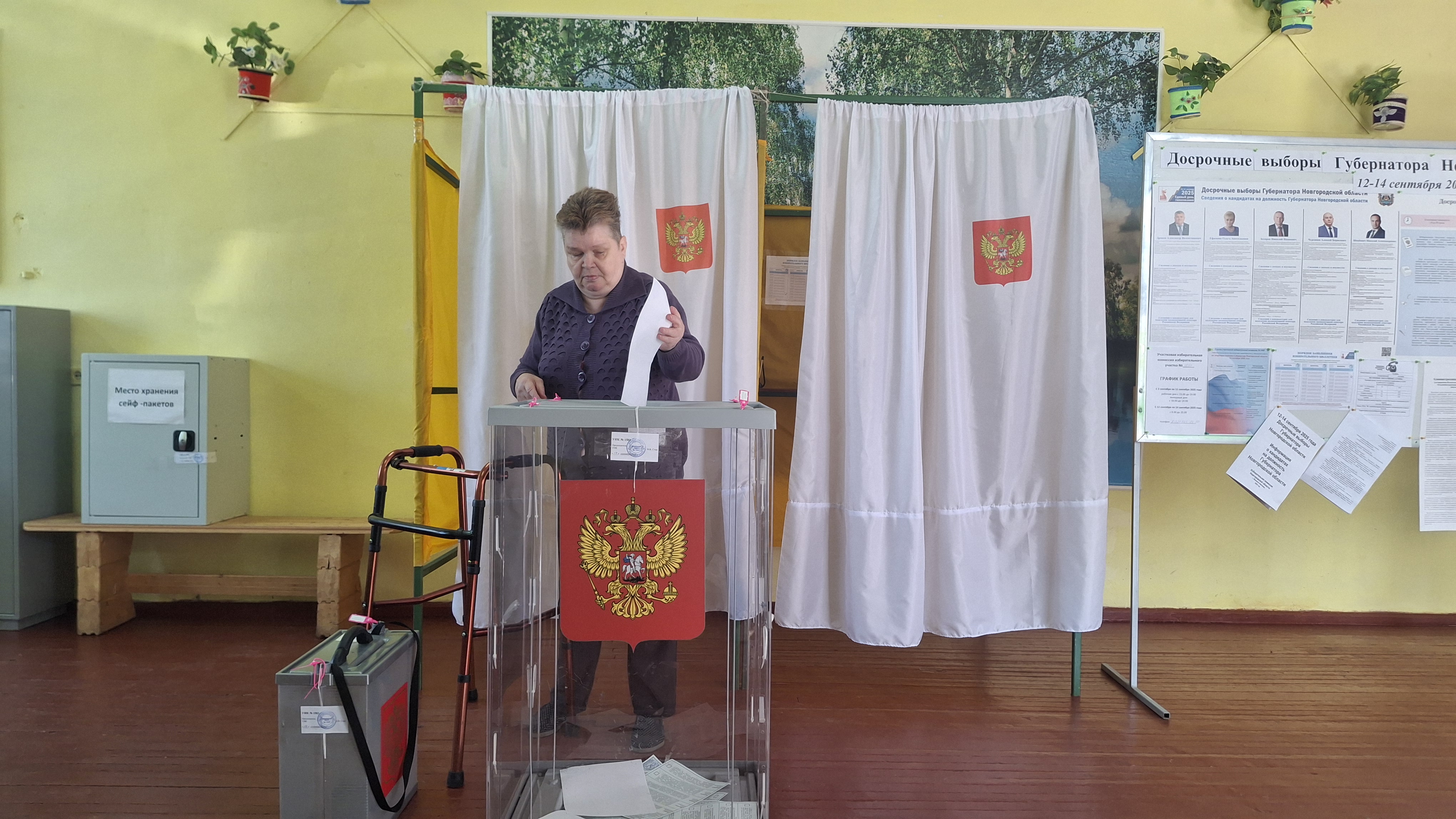 Сообщение наблюдателя — УИК №1503, Новгородская область
