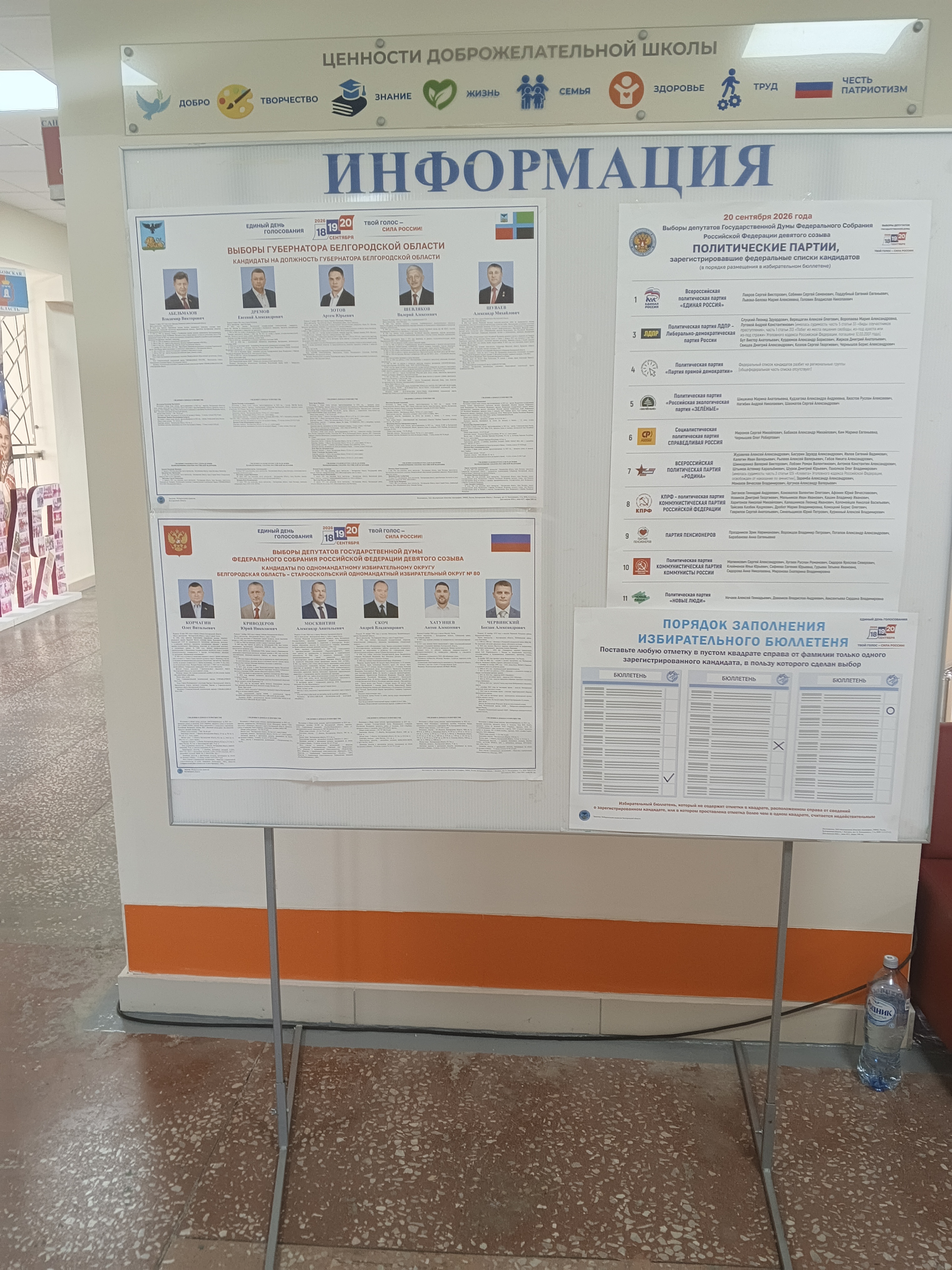 Сообщение — УИК №919, Белгородская область