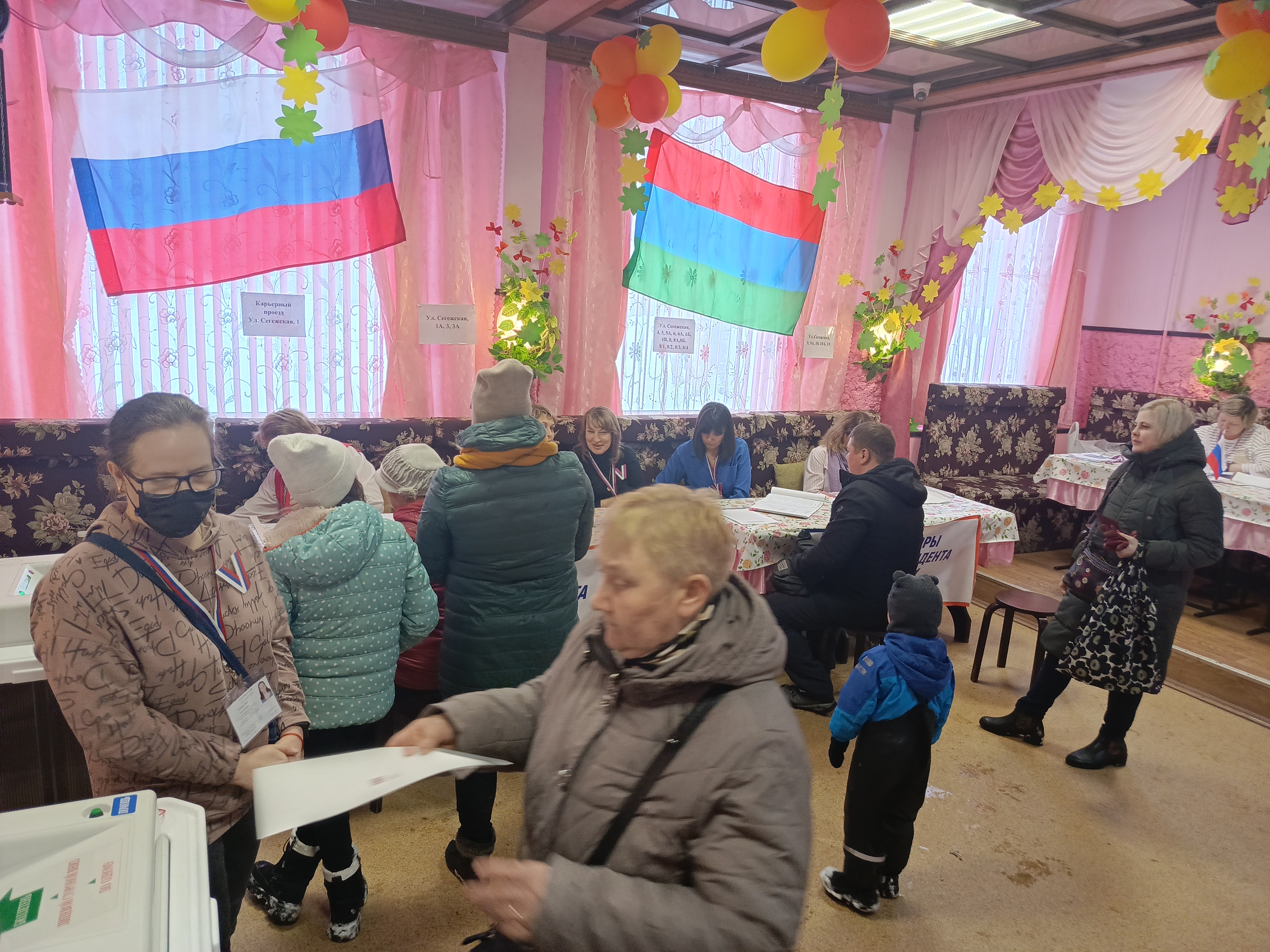 Сообщение наблюдателя — УИК №109, Республика Карелия
