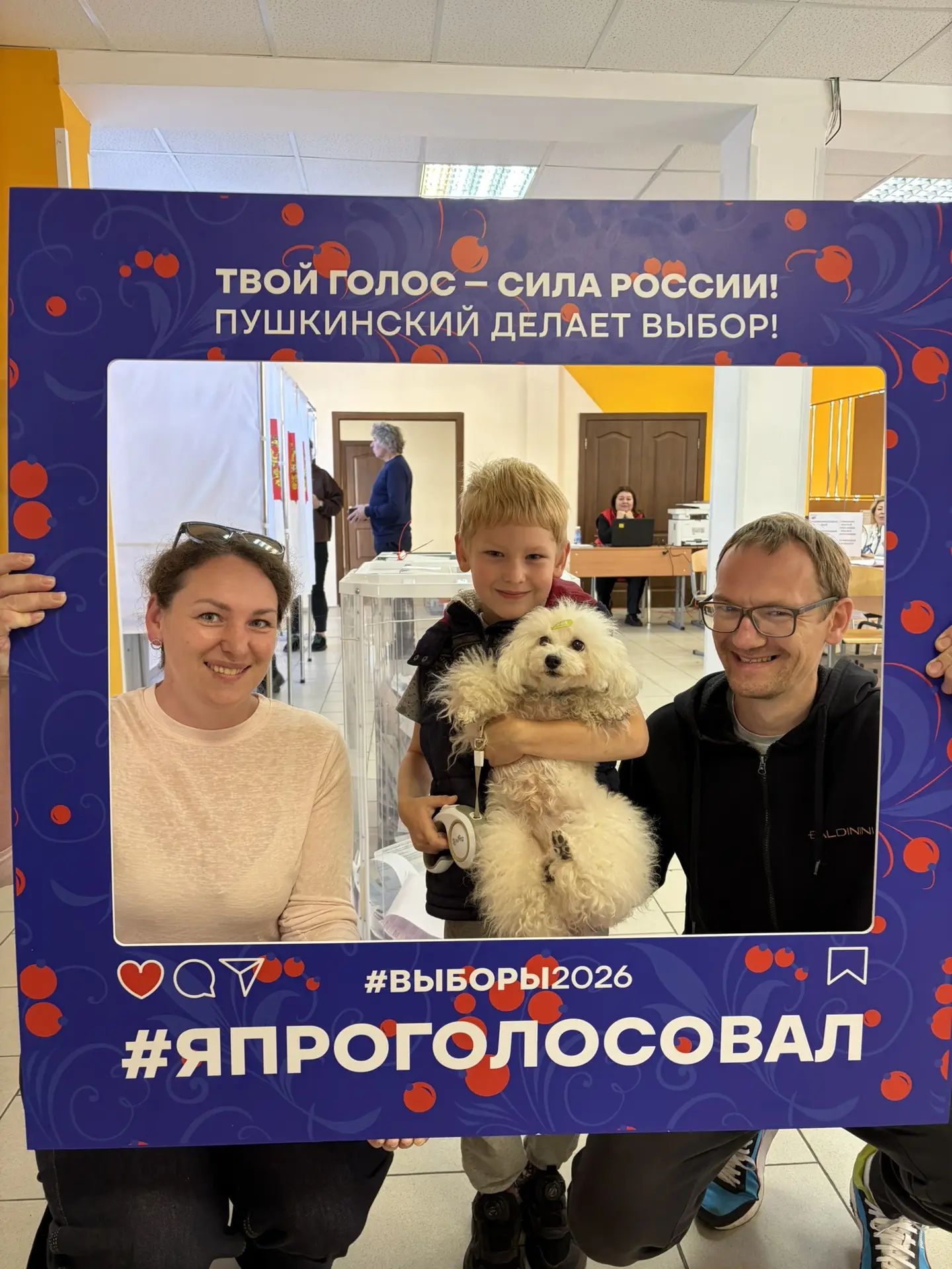 Сообщение — УИК №2412, Московская область