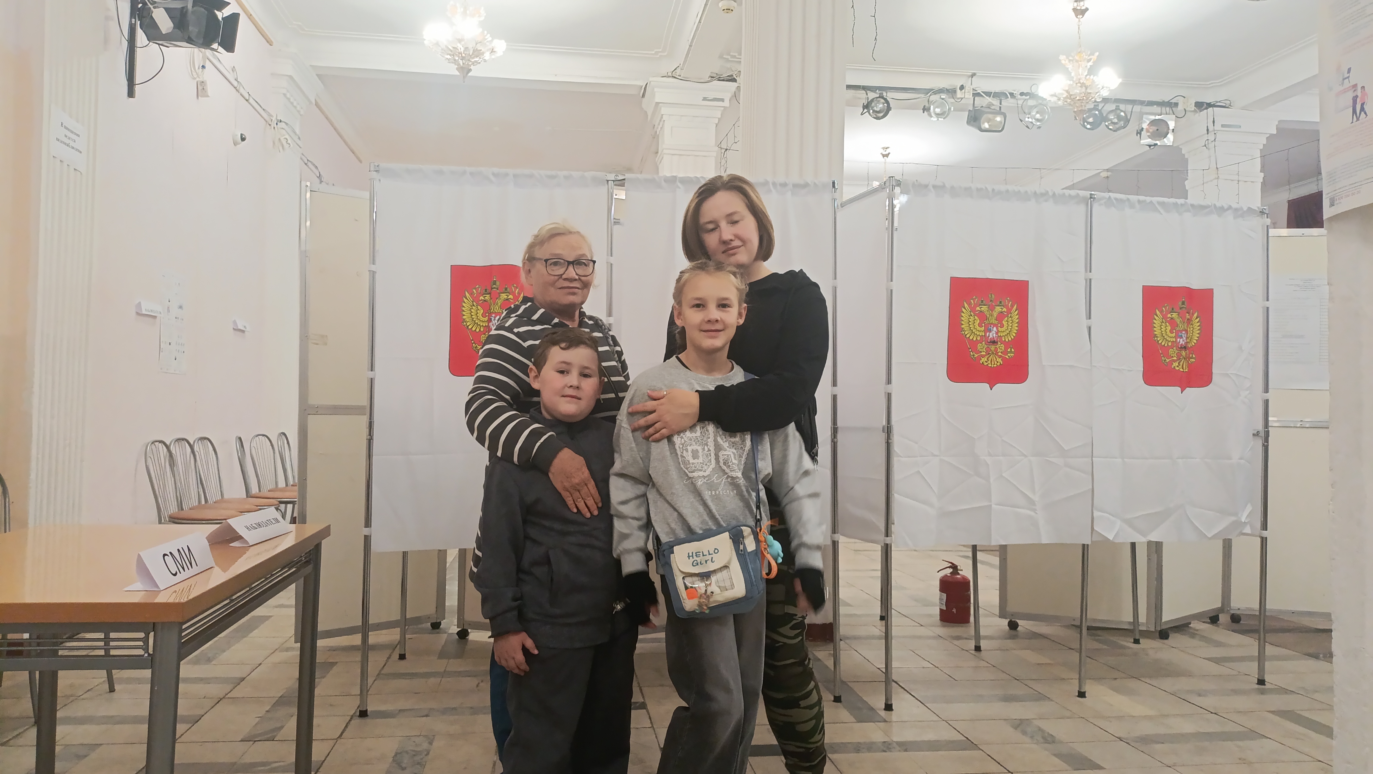 Сообщение — УИК №4099, Московская область