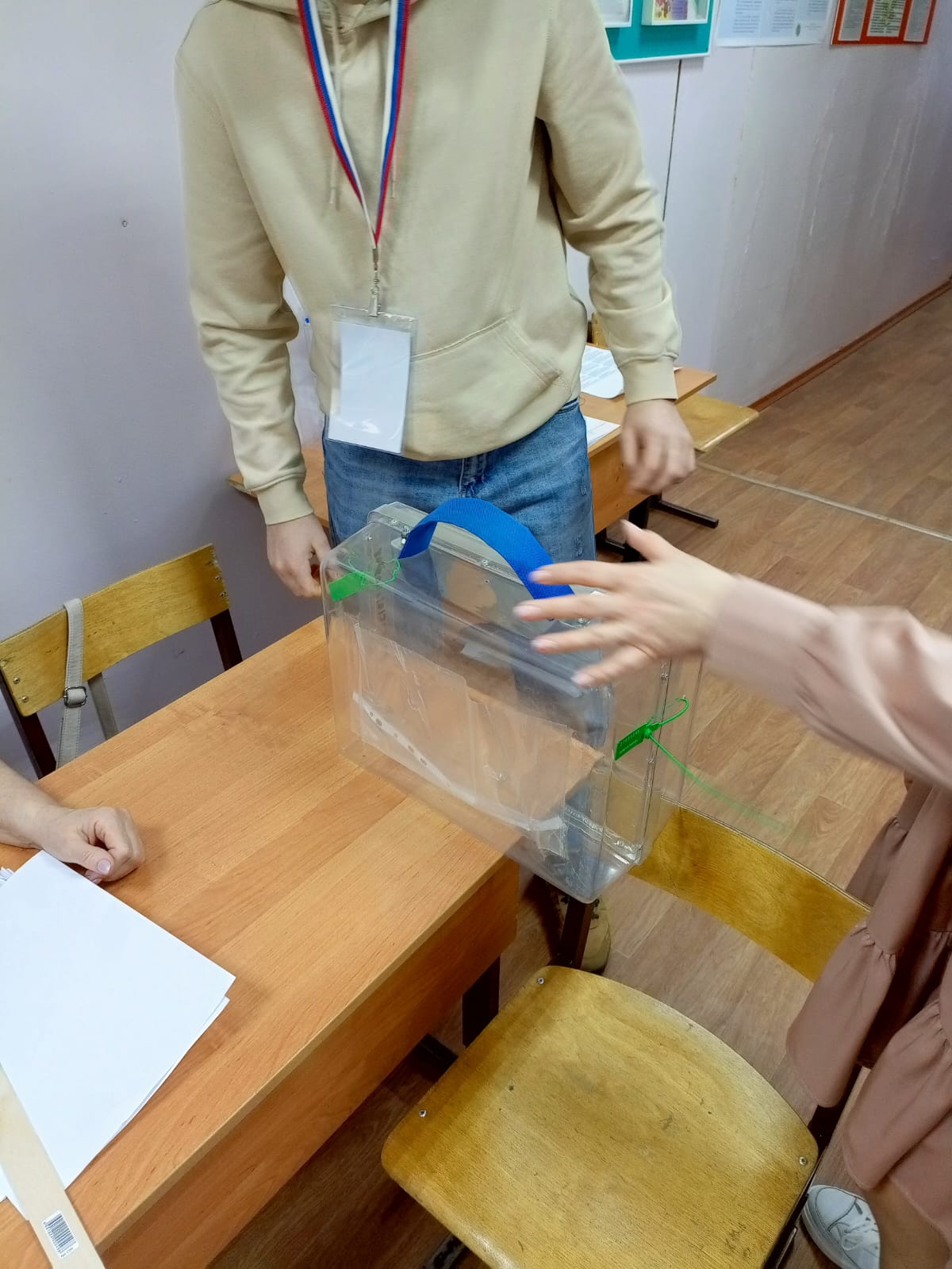 Сообщение наблюдателя — УИК №555, Тамбовская область