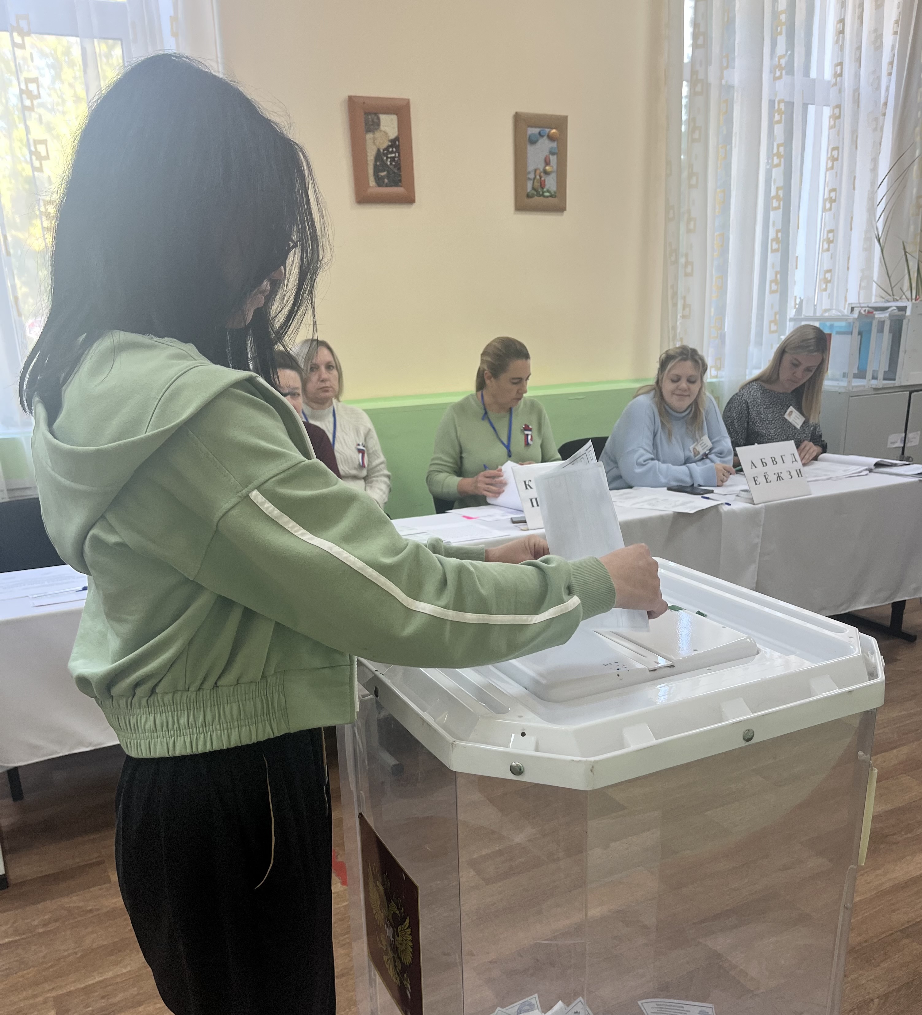 Сообщение — УИК №3803, Воронежская область