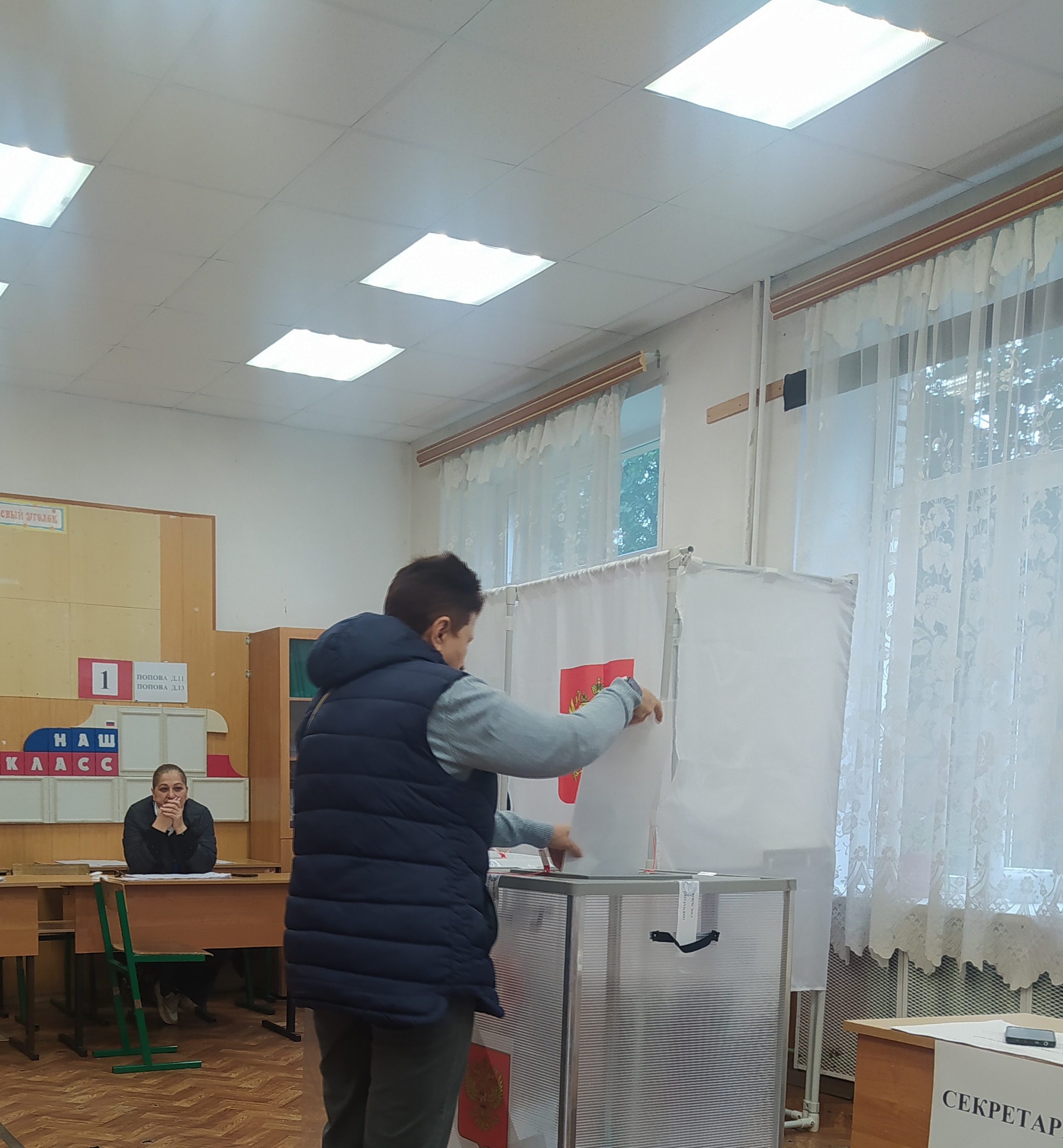 Сообщение — УИК №3838, Московская область