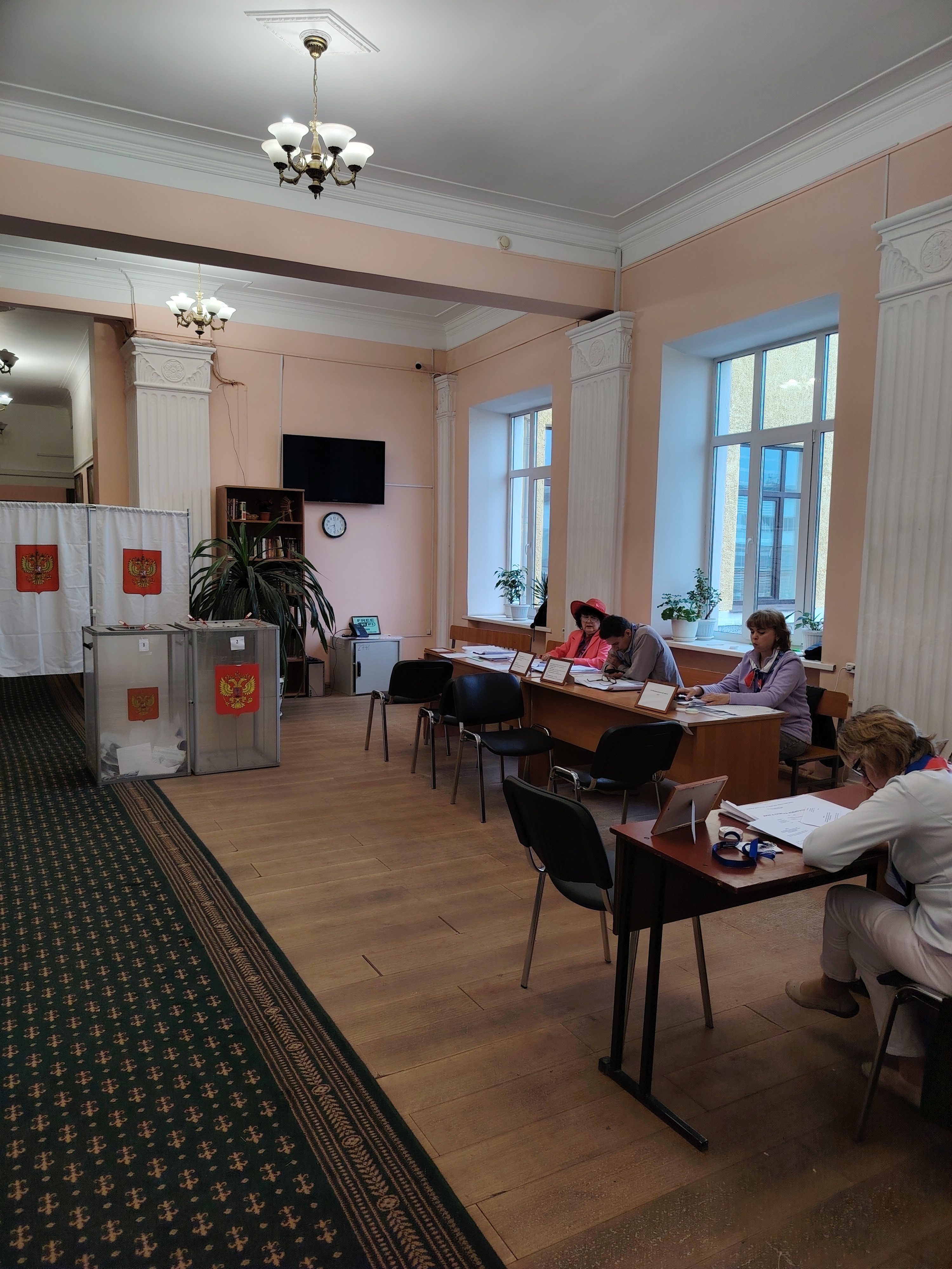 Сообщение — УИК №1573, Московская область