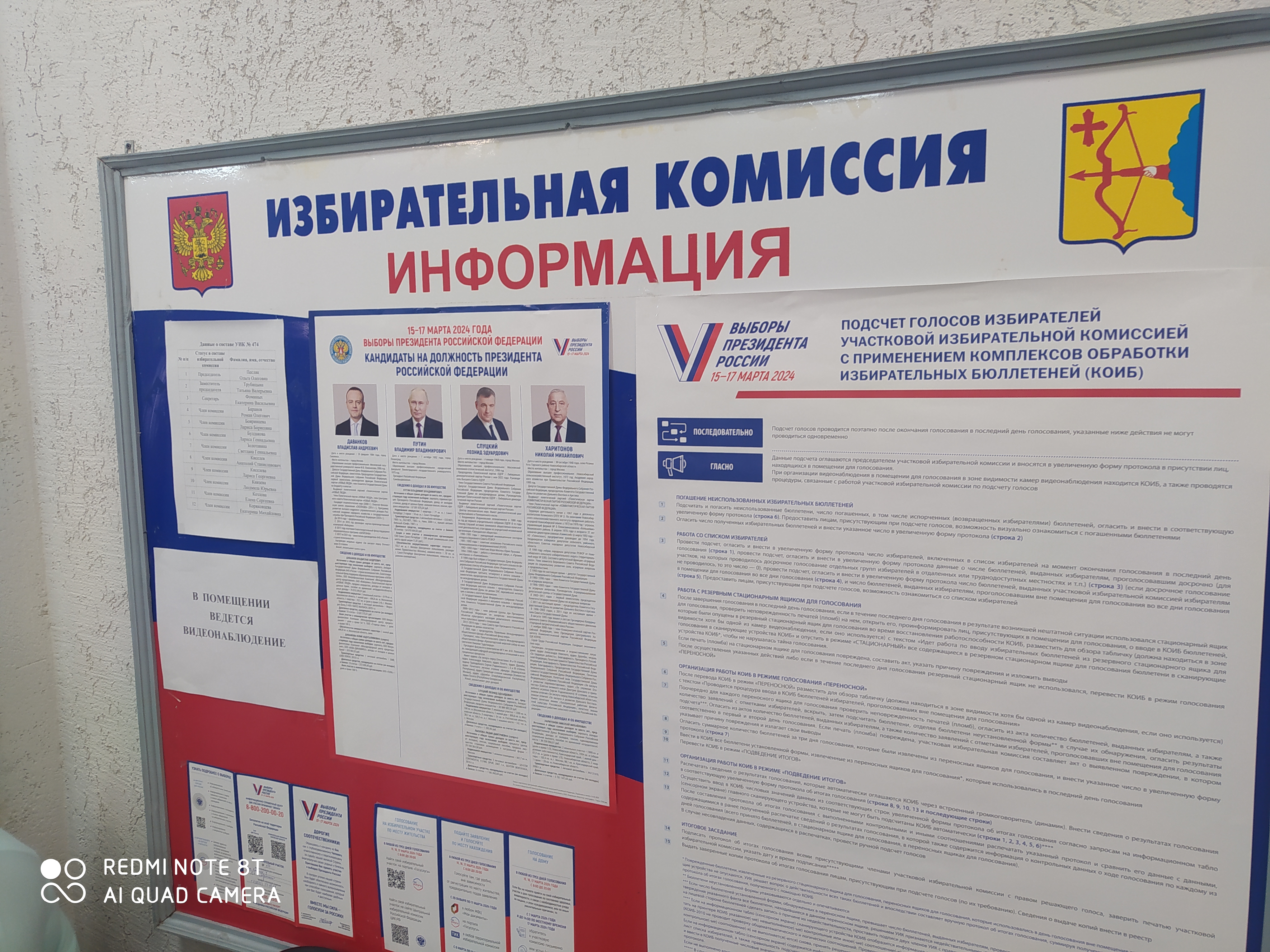 Сообщение наблюдателя — УИК №474, Кировская область