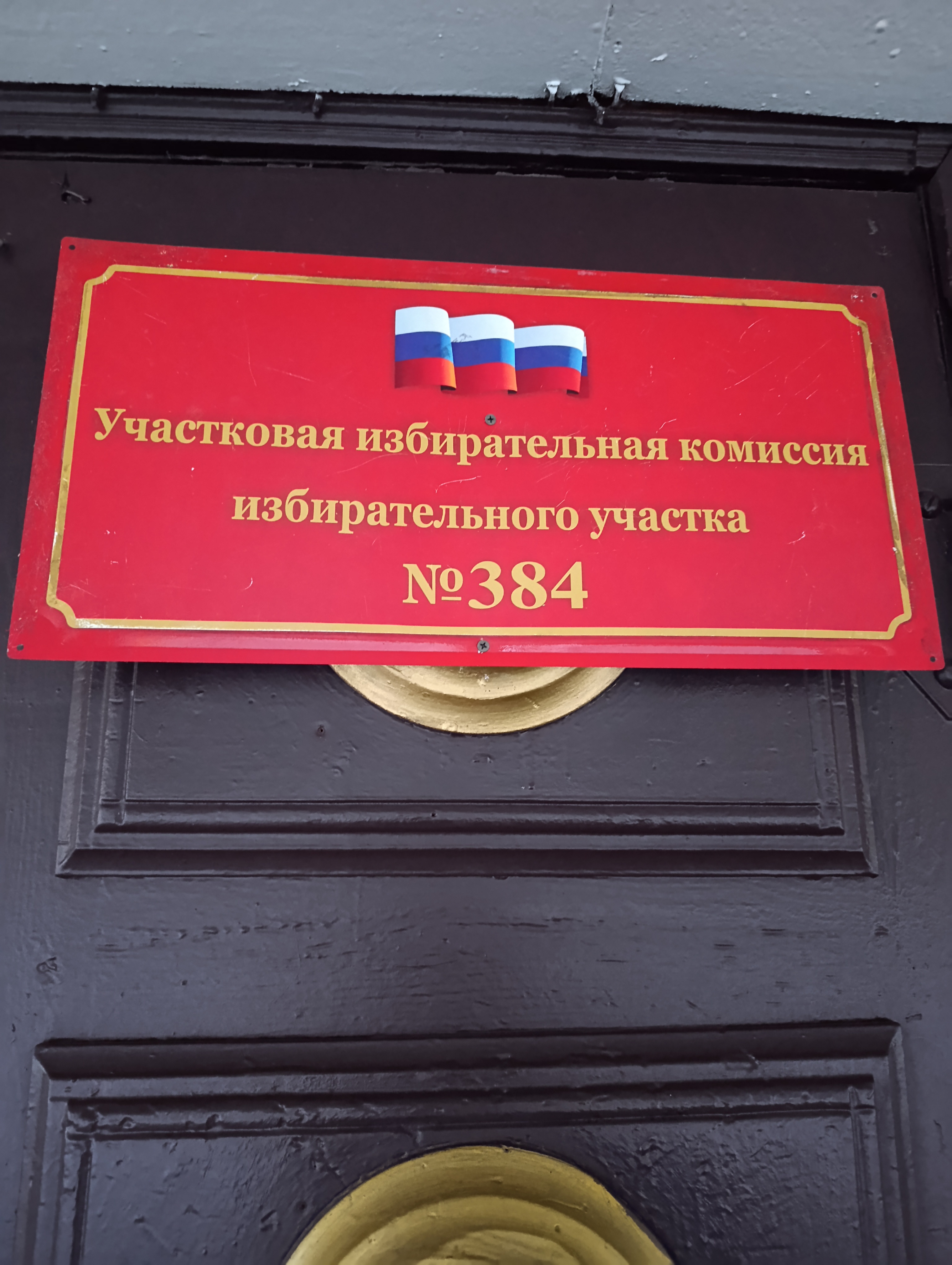 Сообщение — УИК №384, Алтайский край
