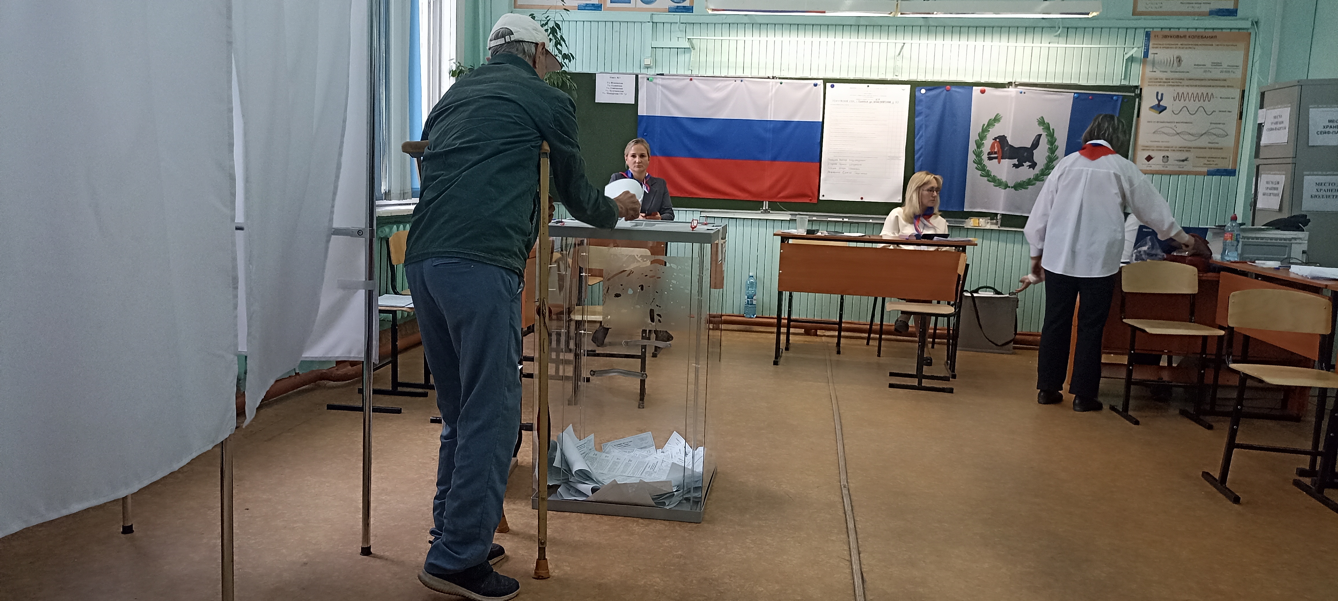 Сообщение наблюдателя — УИК №307, Иркутская область