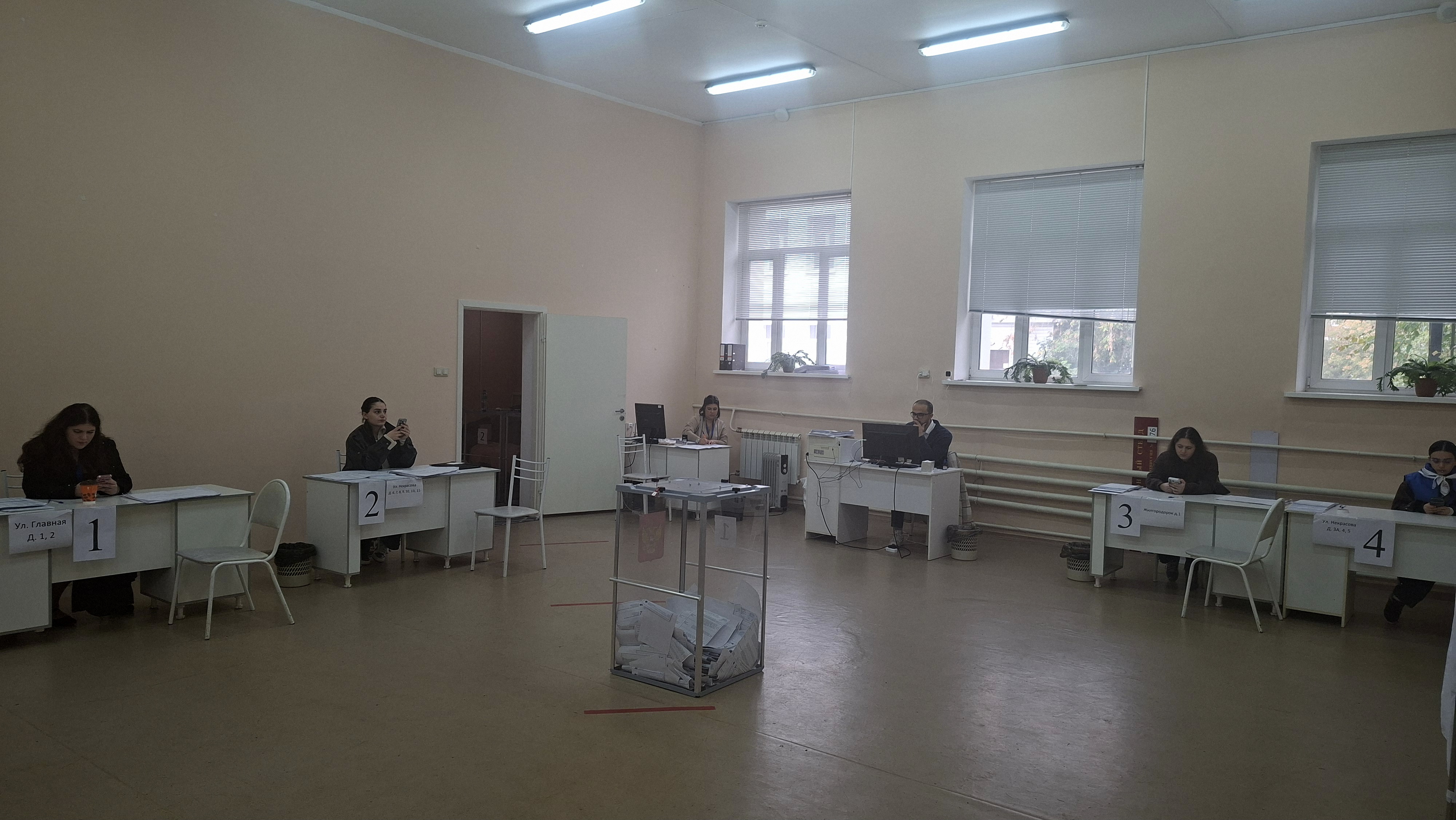 Сообщение — УИК №576, Московская область