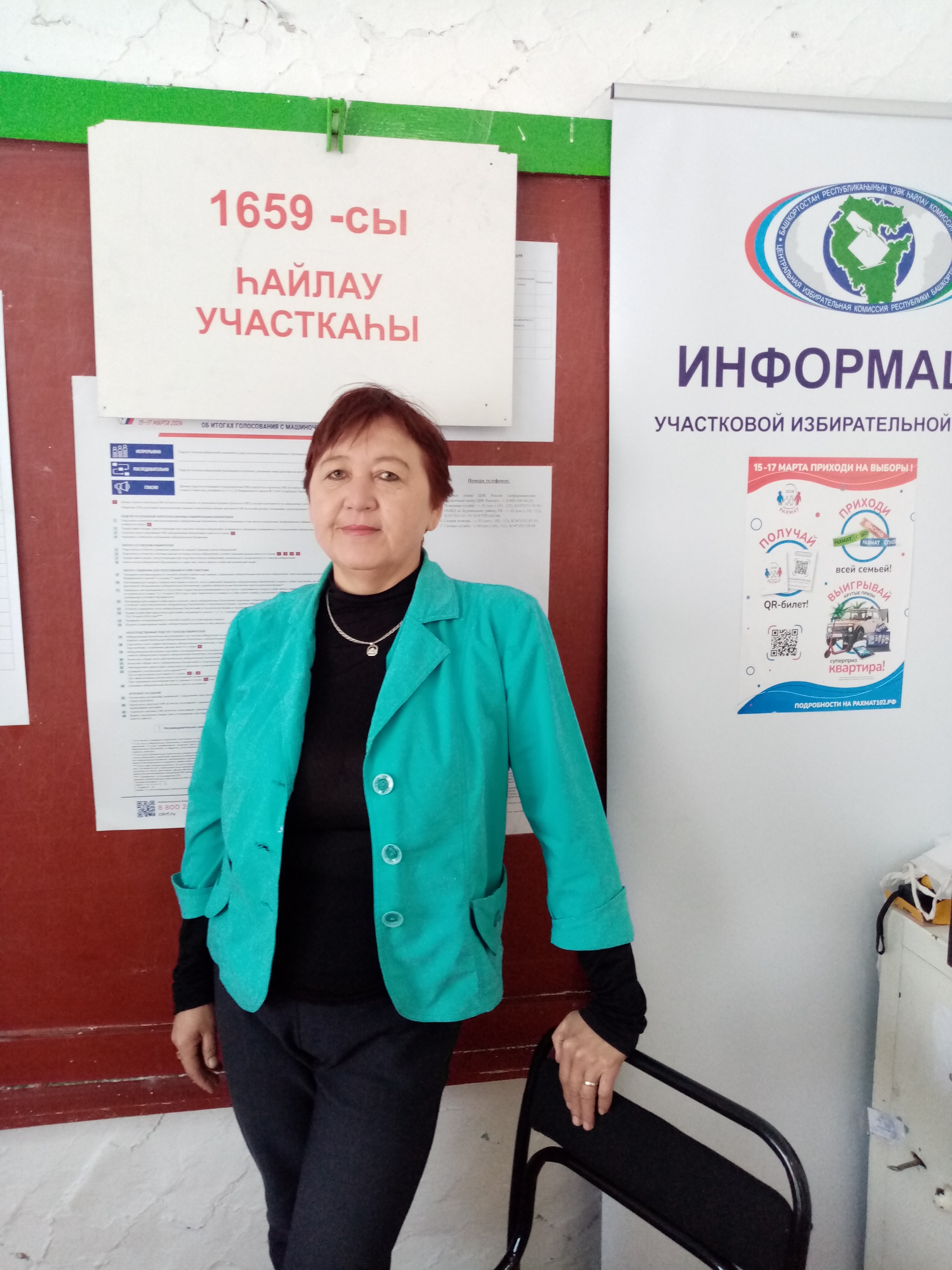 Сообщение наблюдателя — УИК №1659, Республика Башкортостан