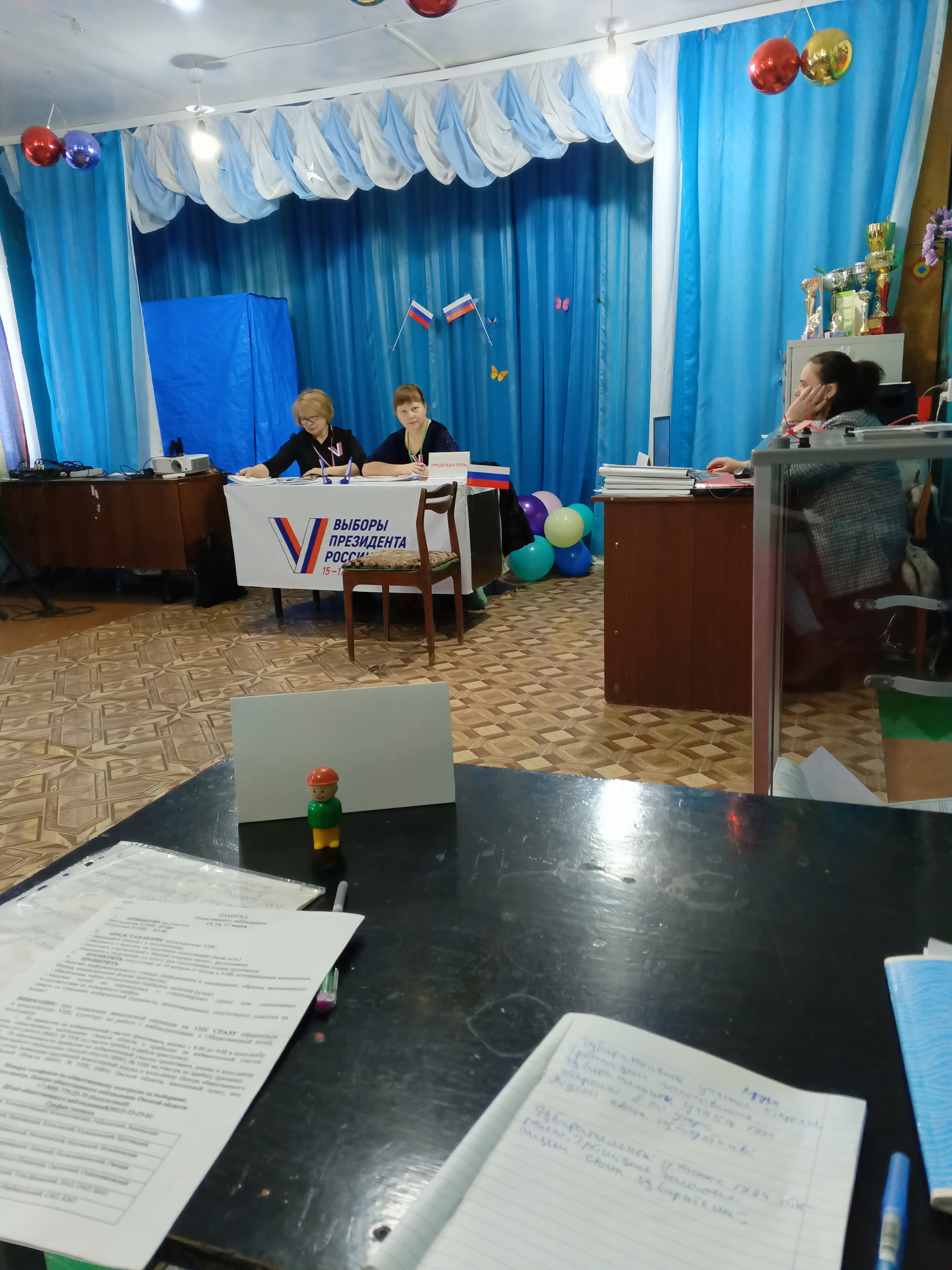 Сообщение наблюдателя — УИК №1734, Омская область