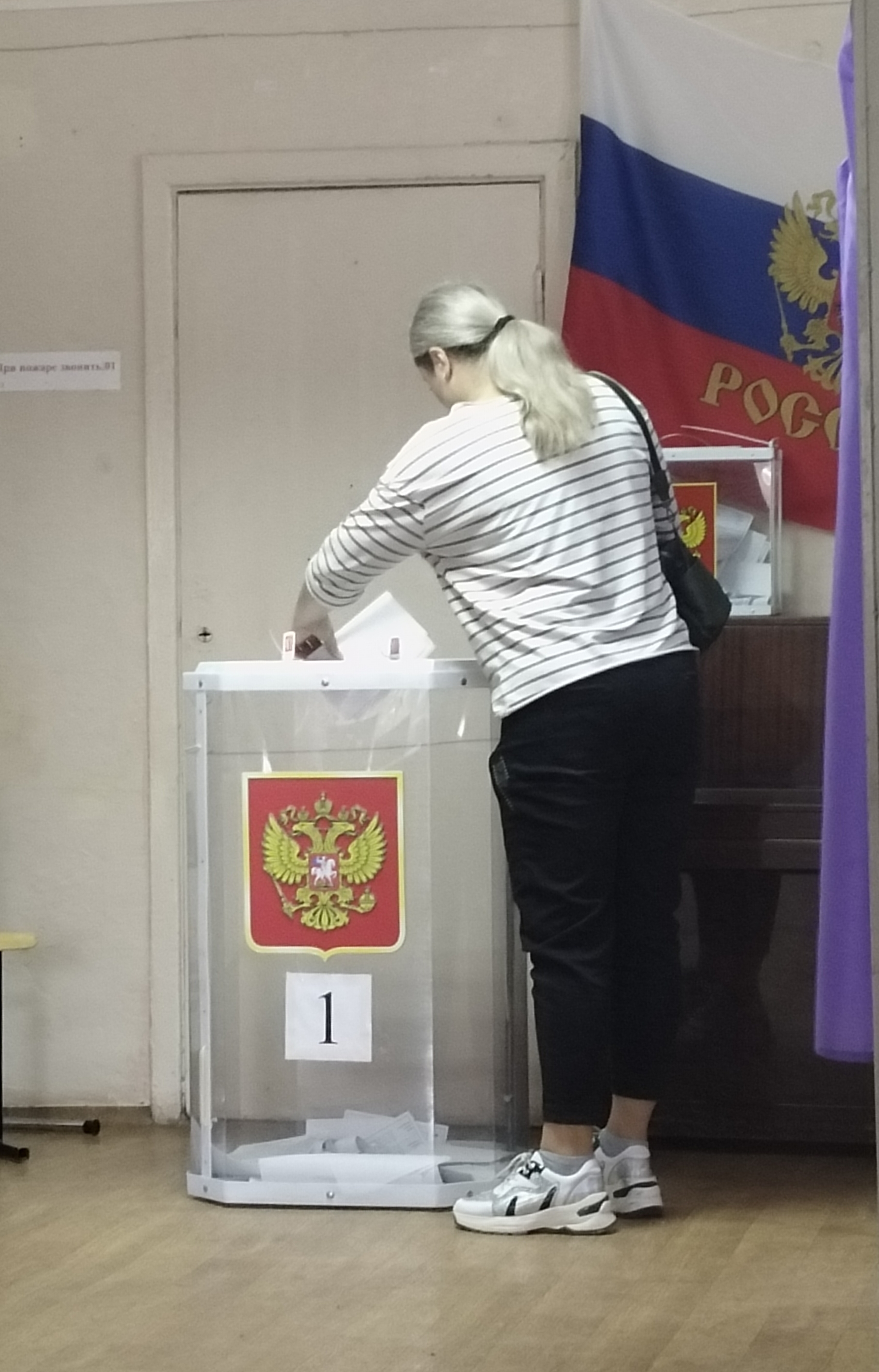 Сообщение наблюдателя — УИК №422, Воронежская область