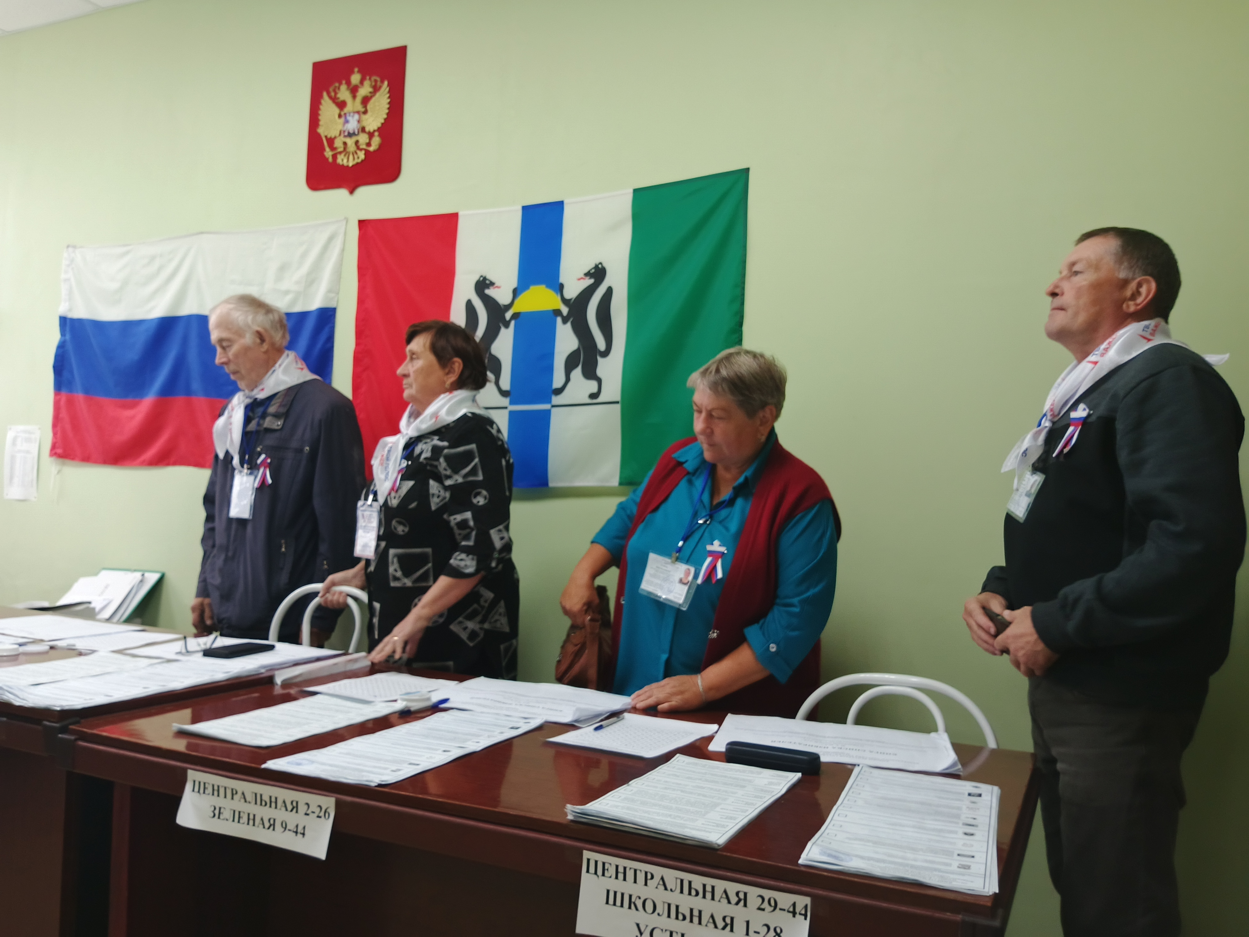Сообщение — УИК №447, Новосибирская область