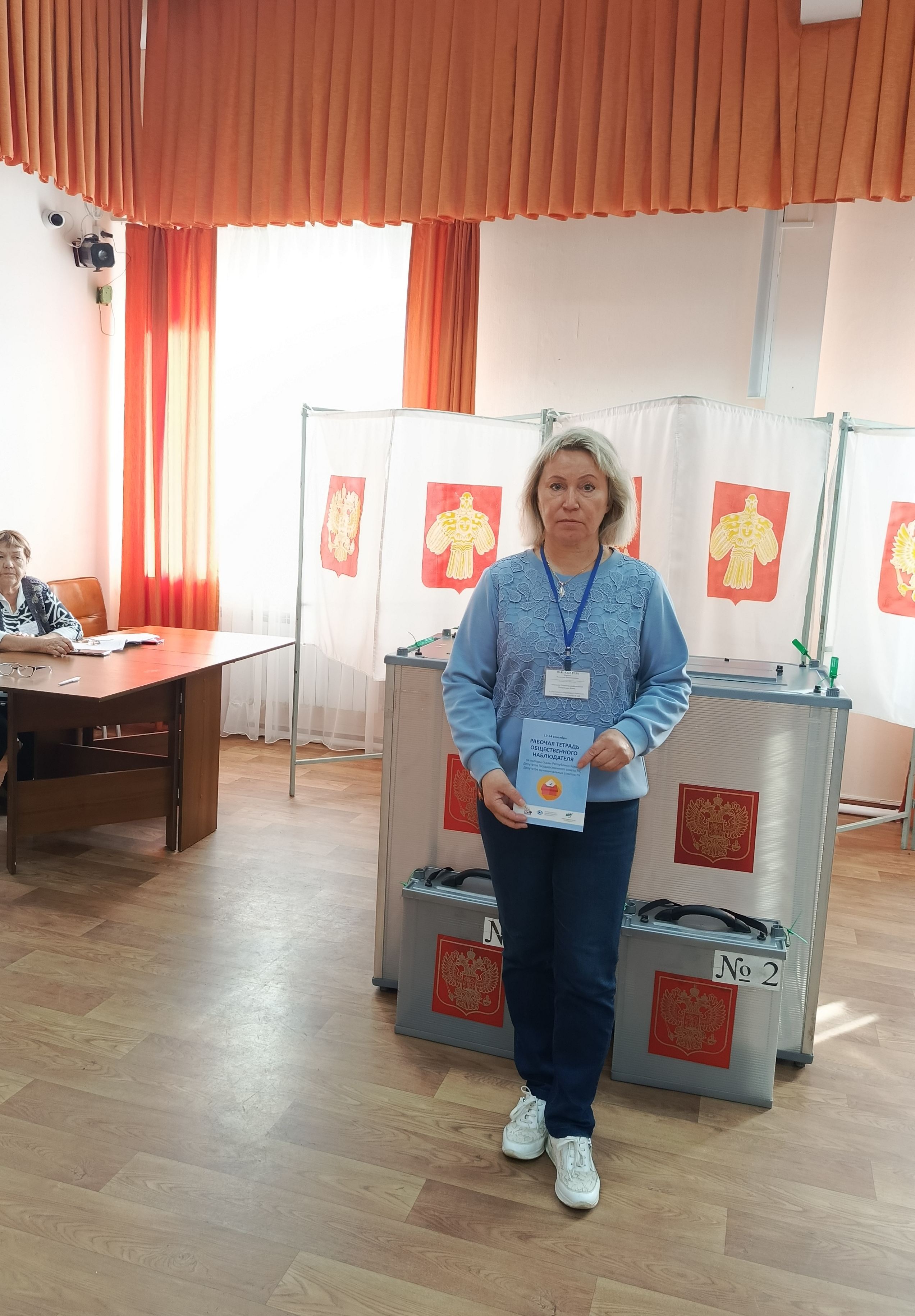 Сообщение наблюдателя — УИК №548, Республика Коми