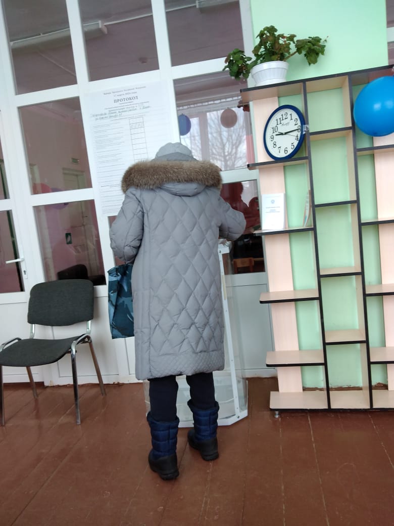 Сообщение наблюдателя — УИК №734, Саратовская область