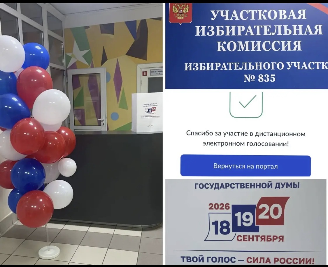 Сообщение — УИК №835, Новосибирская область