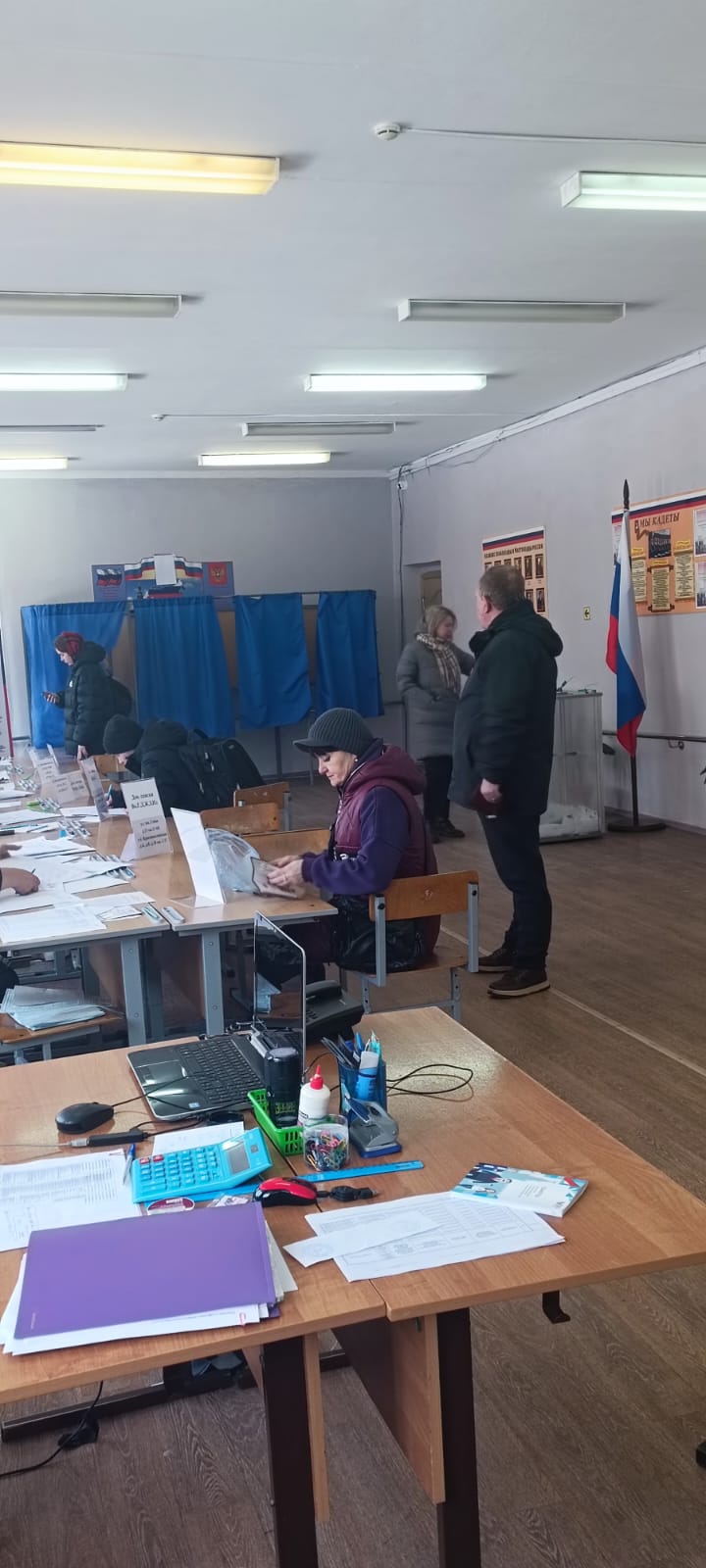 Сообщение наблюдателя — УИК №445, Волгоградская область