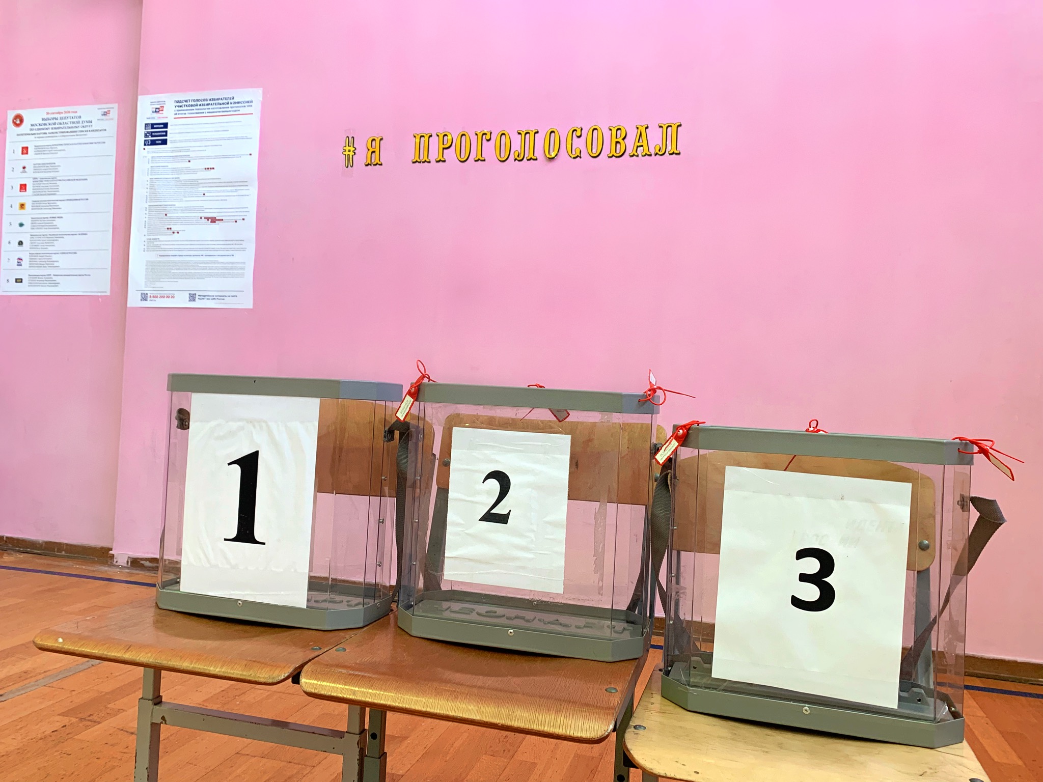 Сообщение — УИК №3648, Московская область