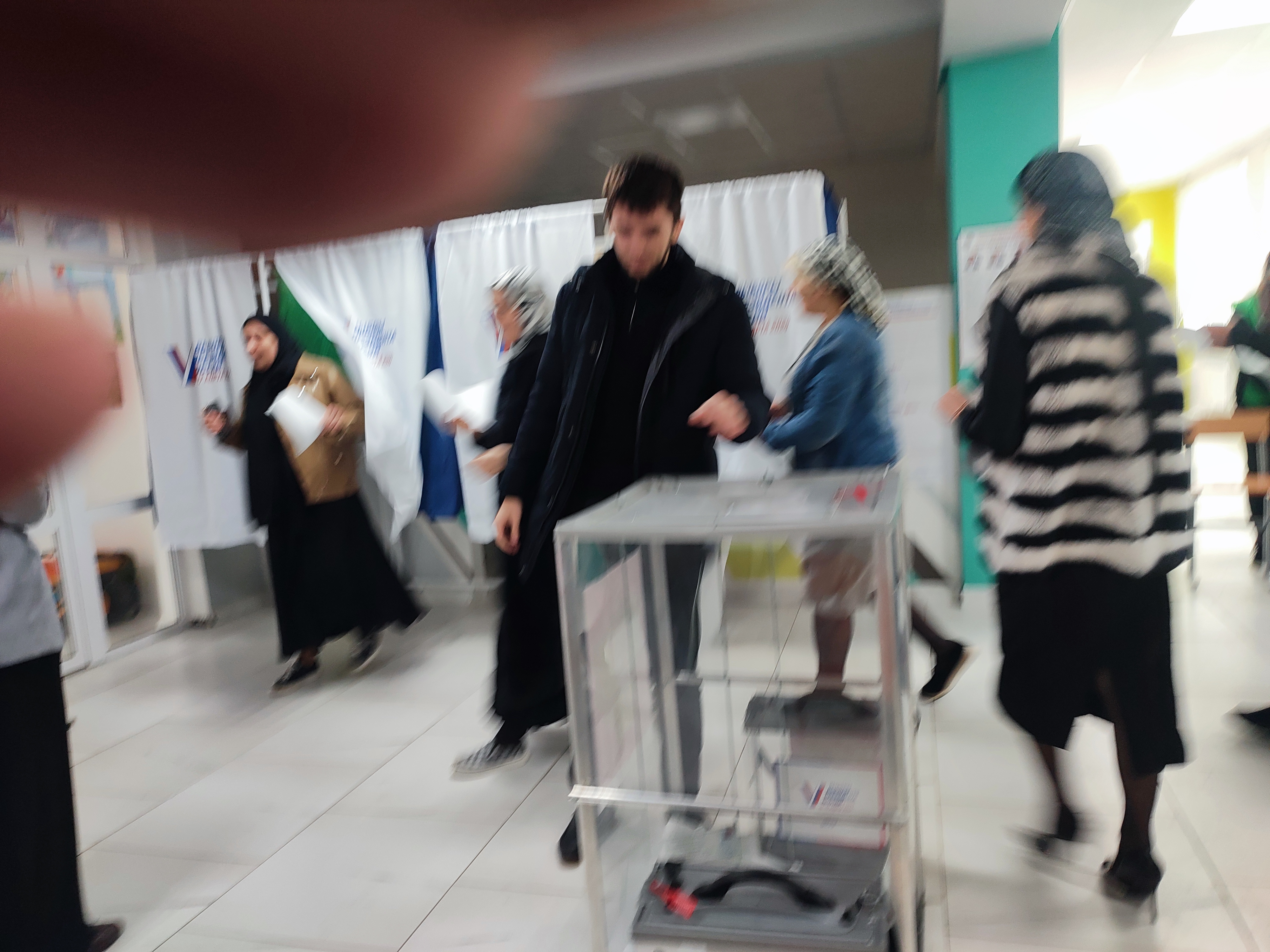 Сообщение наблюдателя — УИК №270, Чеченская Республика