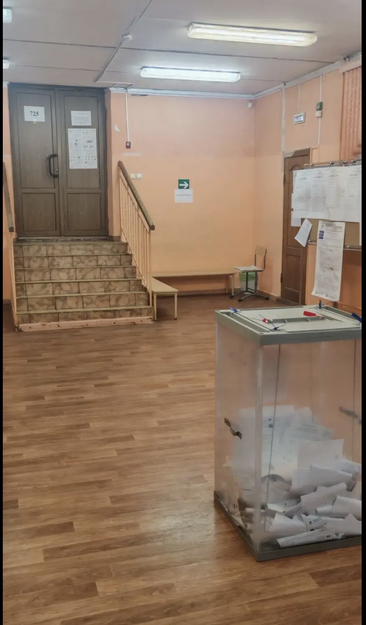Сообщение — УИК №725, Московская область