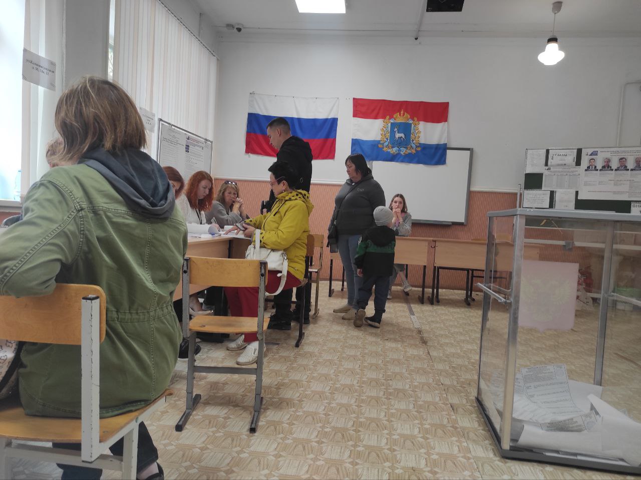 Сообщение наблюдателя — УИК №2822, Самарская область